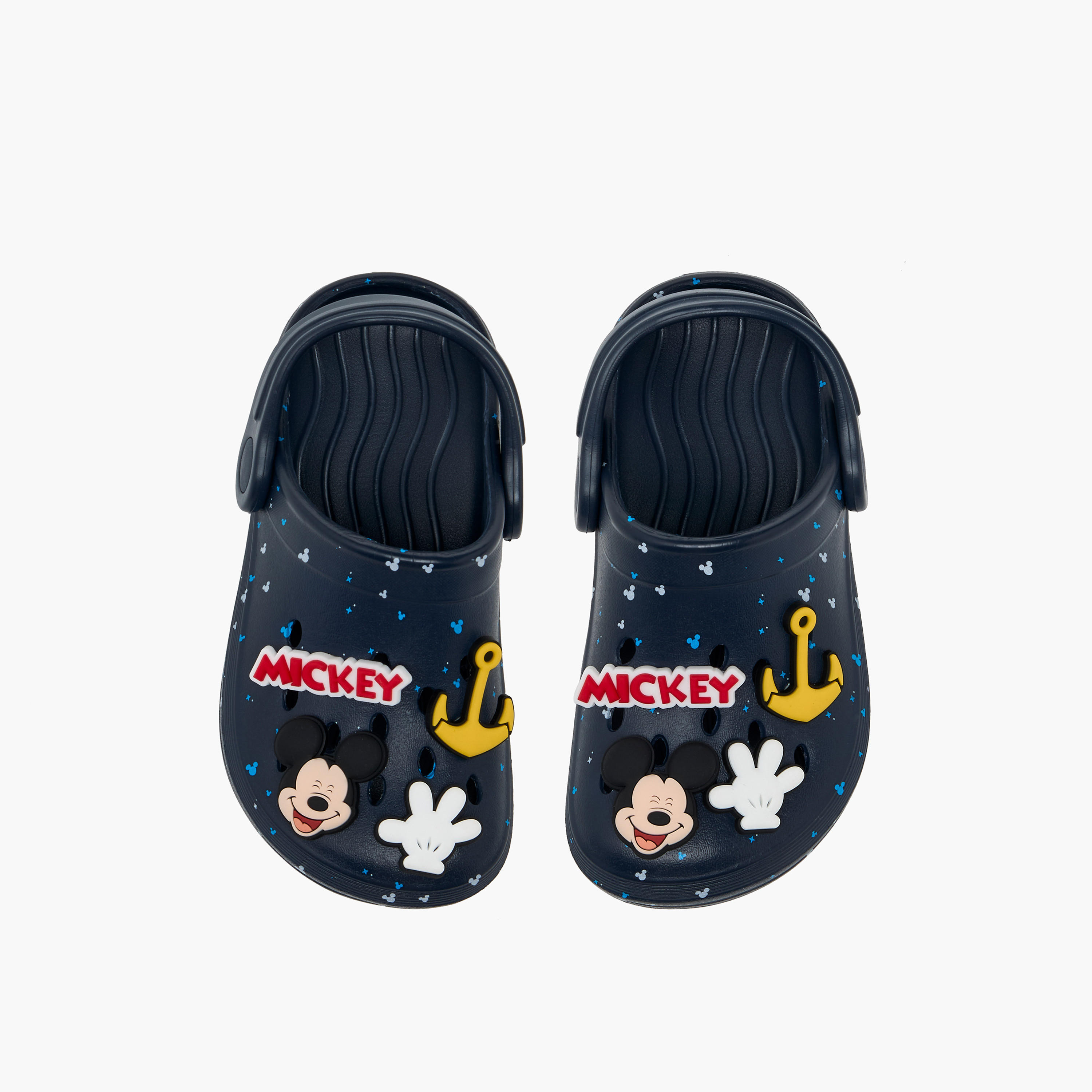 صندل كلوج بطبعات ميكي ماوس وحزام خلفي للأولاد من ديزني-boys-shoes-sandals-image-1