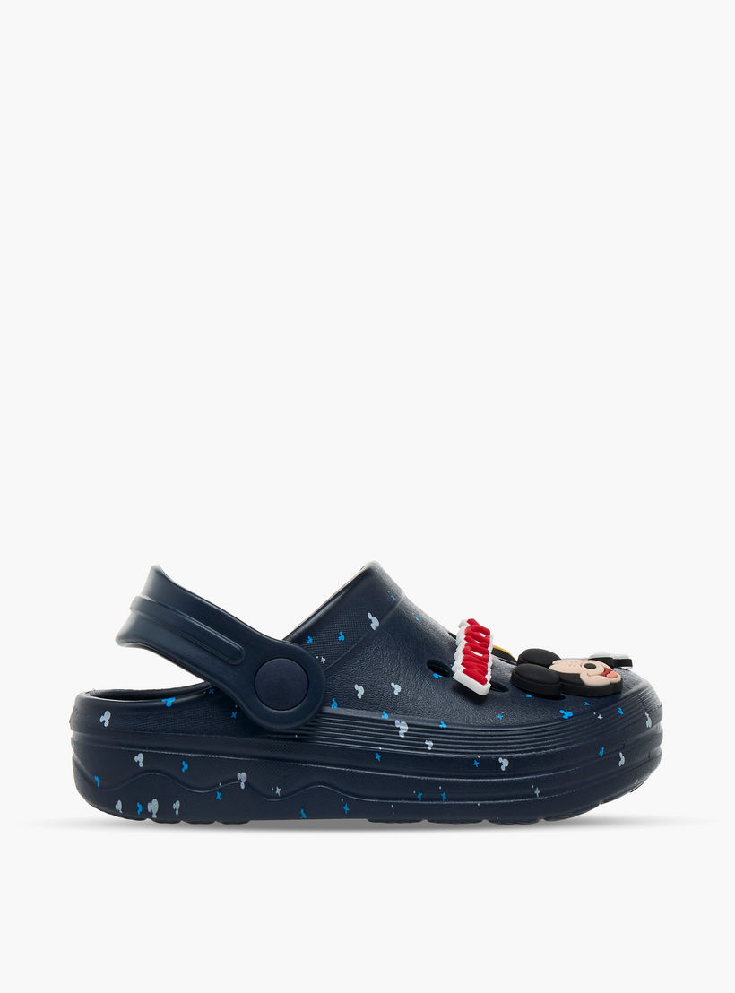 صندل كلوج بطبعات ميكي ماوس وحزام خلفي للأولاد من ديزني-boys-shoes-sandals-image-3