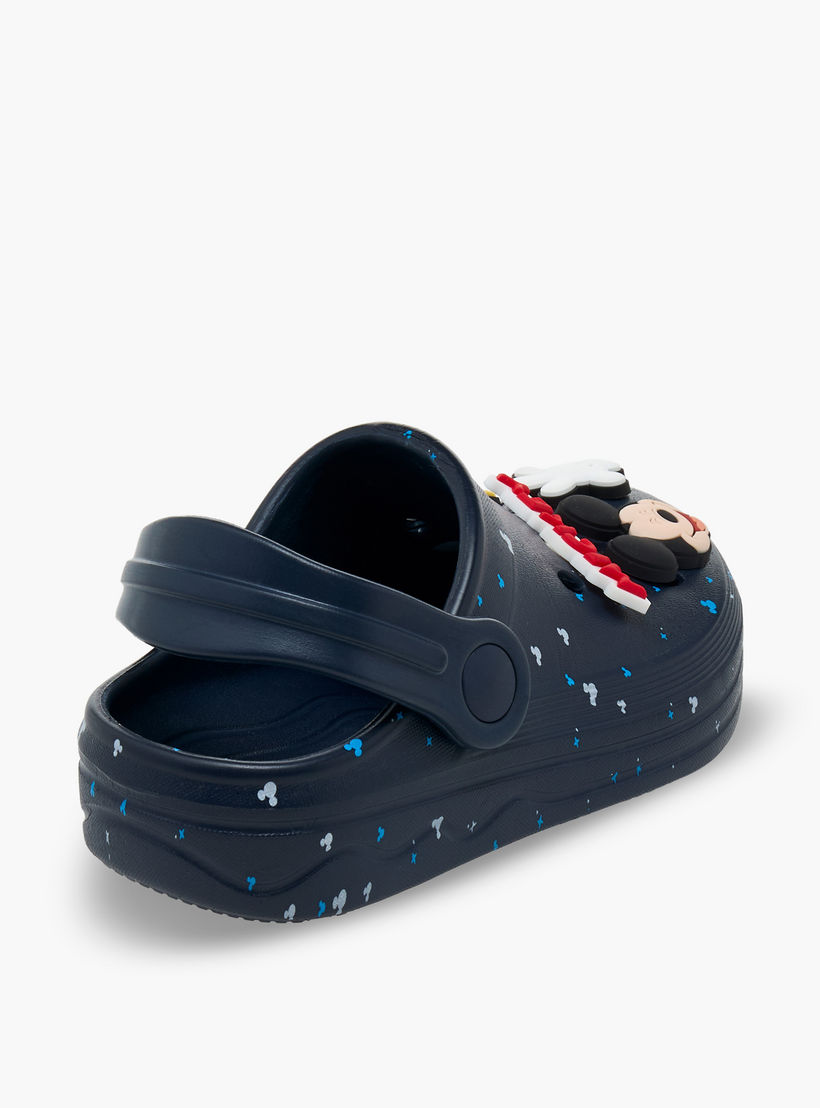 صندل كلوج بطبعات ميكي ماوس وحزام خلفي للأولاد من ديزني-boys-shoes-sandals-image-6