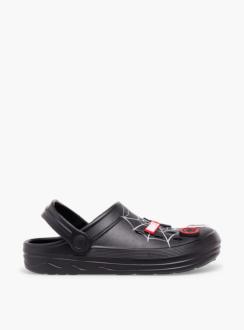 Marvel Boys Spider-Man Clogs-boys-shoes-flipflopsandslides-image-3