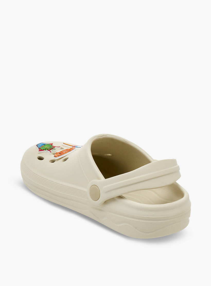 Boys Avengers Detail Clogs with Backstrap-boys-shoes-sandals-image-5