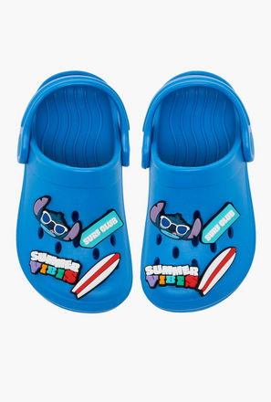 صندل كلوج بحزام خلفي بزينة ستيتش للأولاد من ديزني-boys-shoes-sandals-image-1