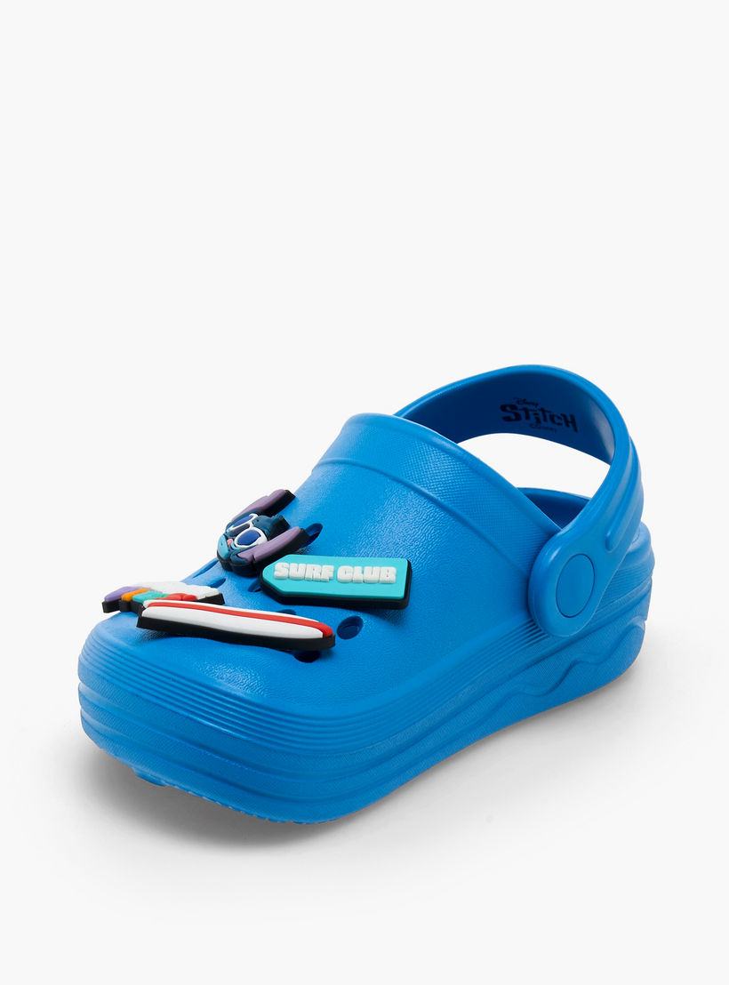 صندل كلوج بحزام خلفي بزينة ستيتش للأولاد من ديزني-boys-shoes-sandals-image-4