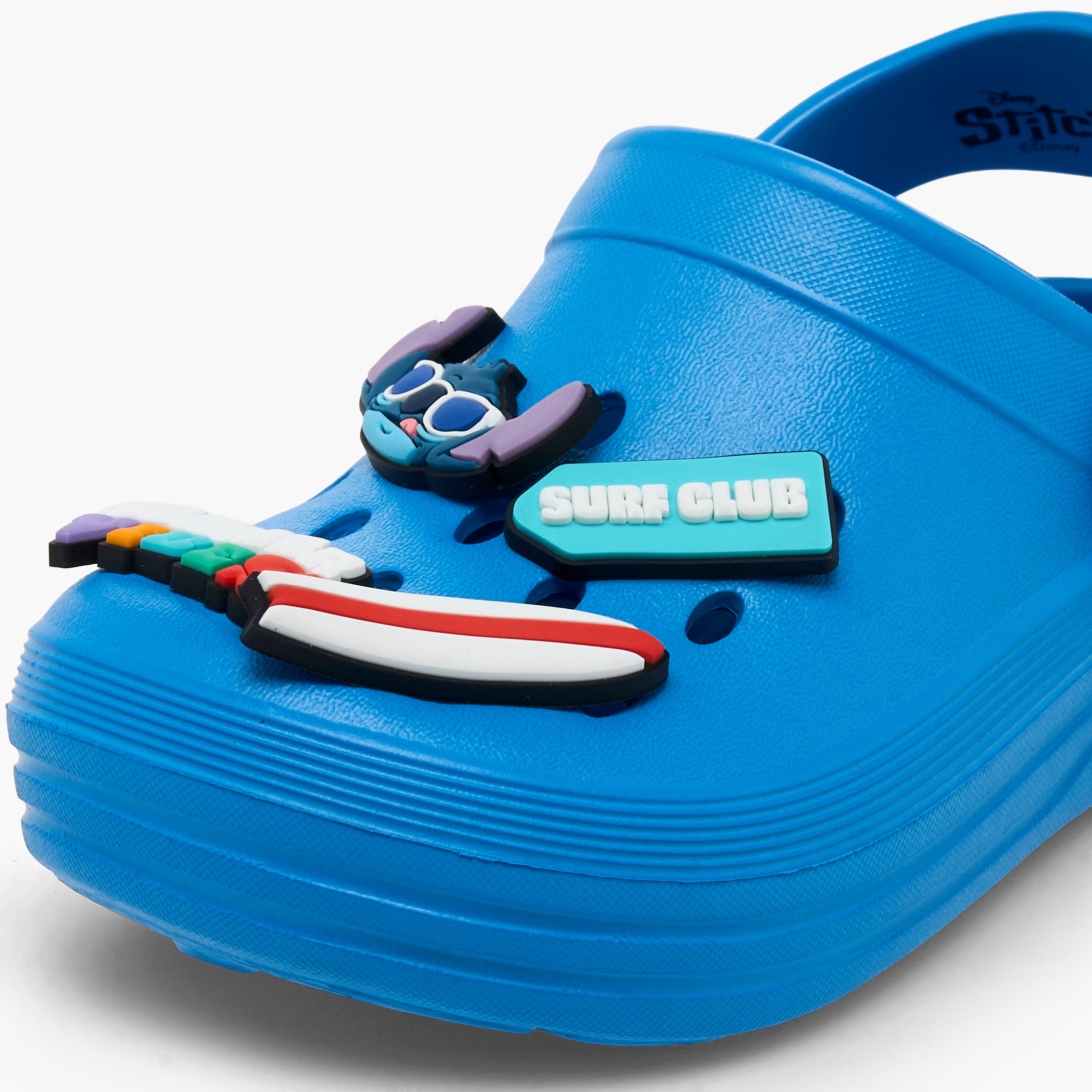 صندل كلوج بحزام خلفي بزينة ستيتش للأولاد من ديزني-boys-shoes-sandals-image-7