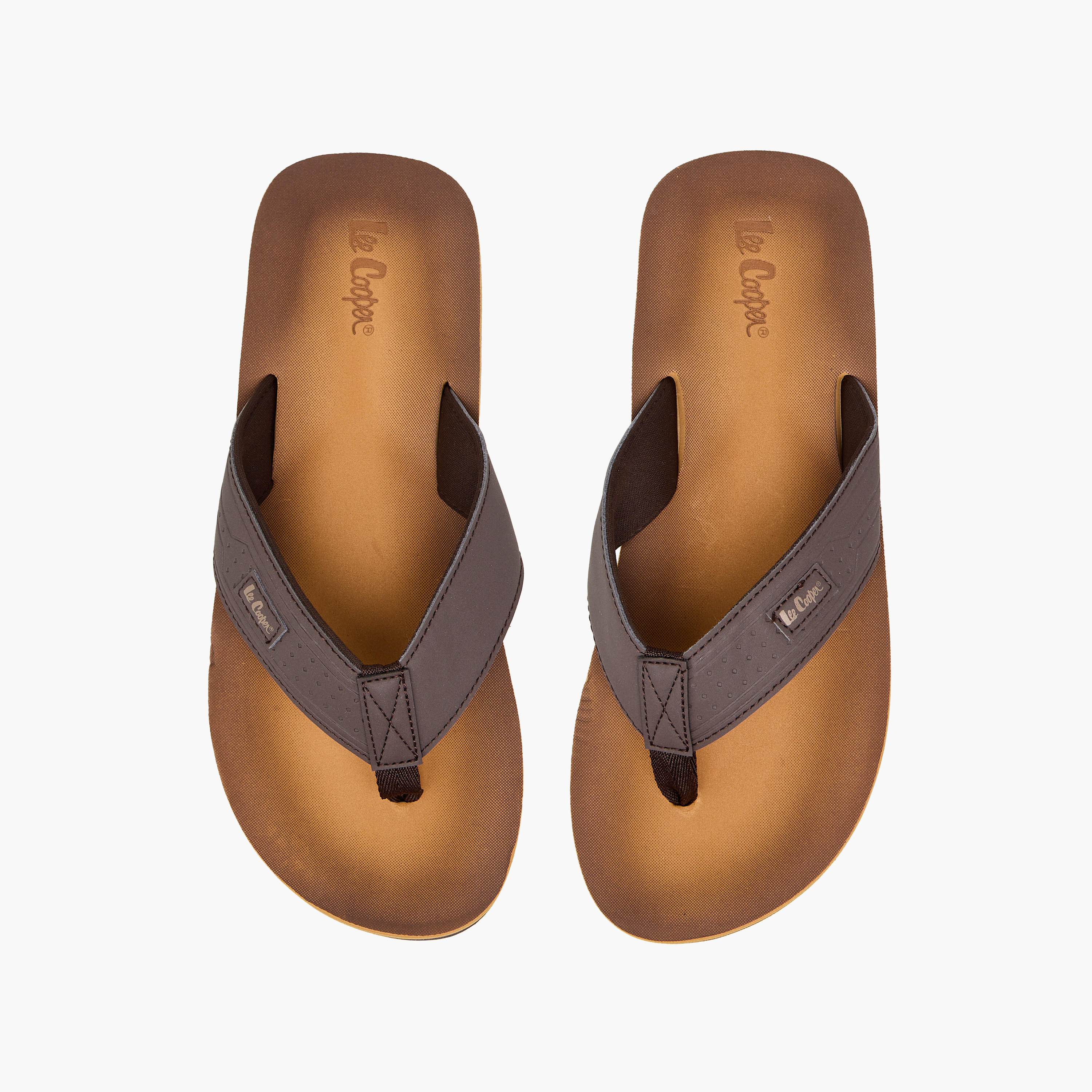 Lee Cooper Men's Solid Thong Slippers-men-shoes-flipflopsandslides-image-1