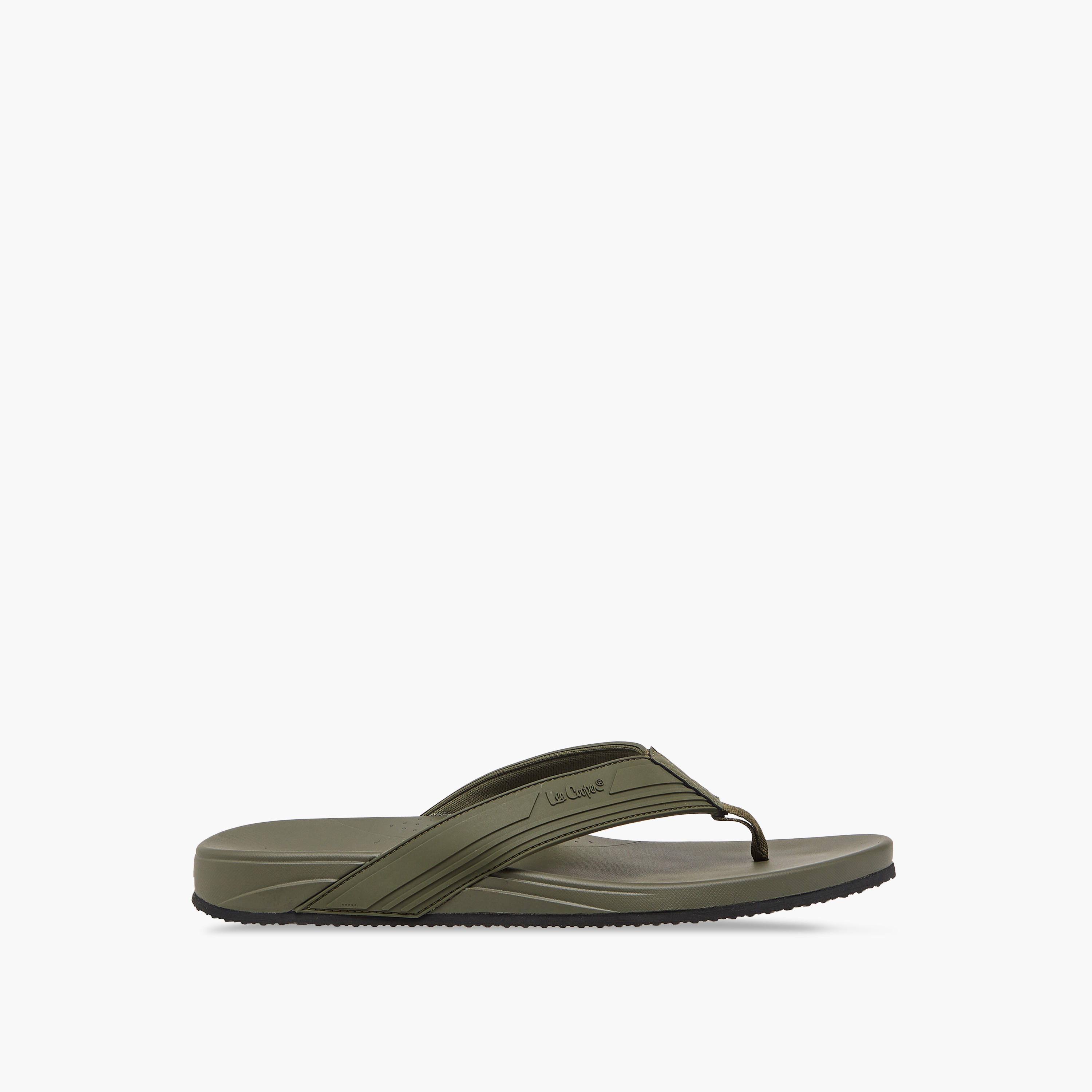 Lee Cooper Men's Logo Detail Thong Slippers-men-shoes-flipflopsandslides-image-2