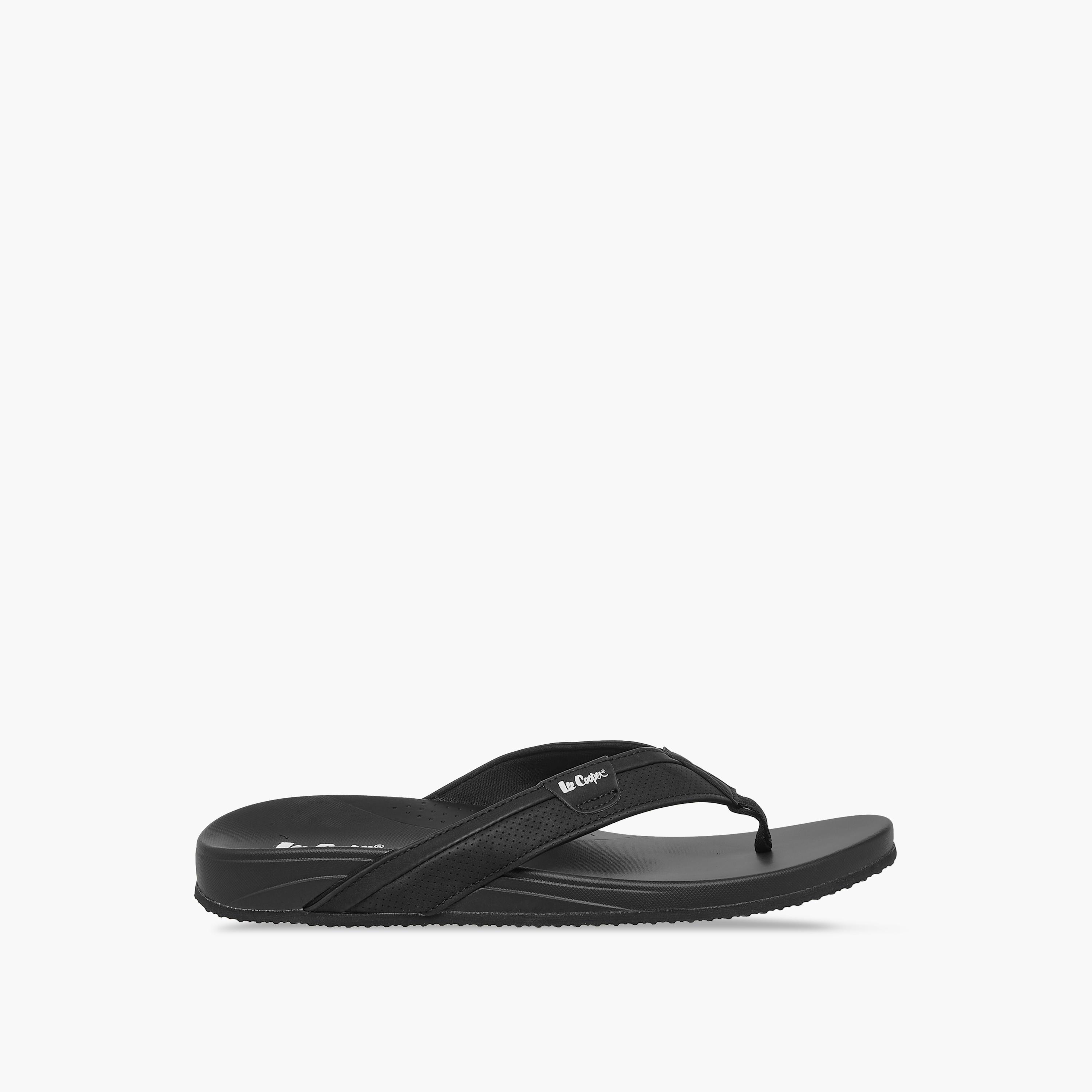 Lee Cooper Men's Logo Detail Thong Slippers-men-shoes-flipflopsandslides-image-2