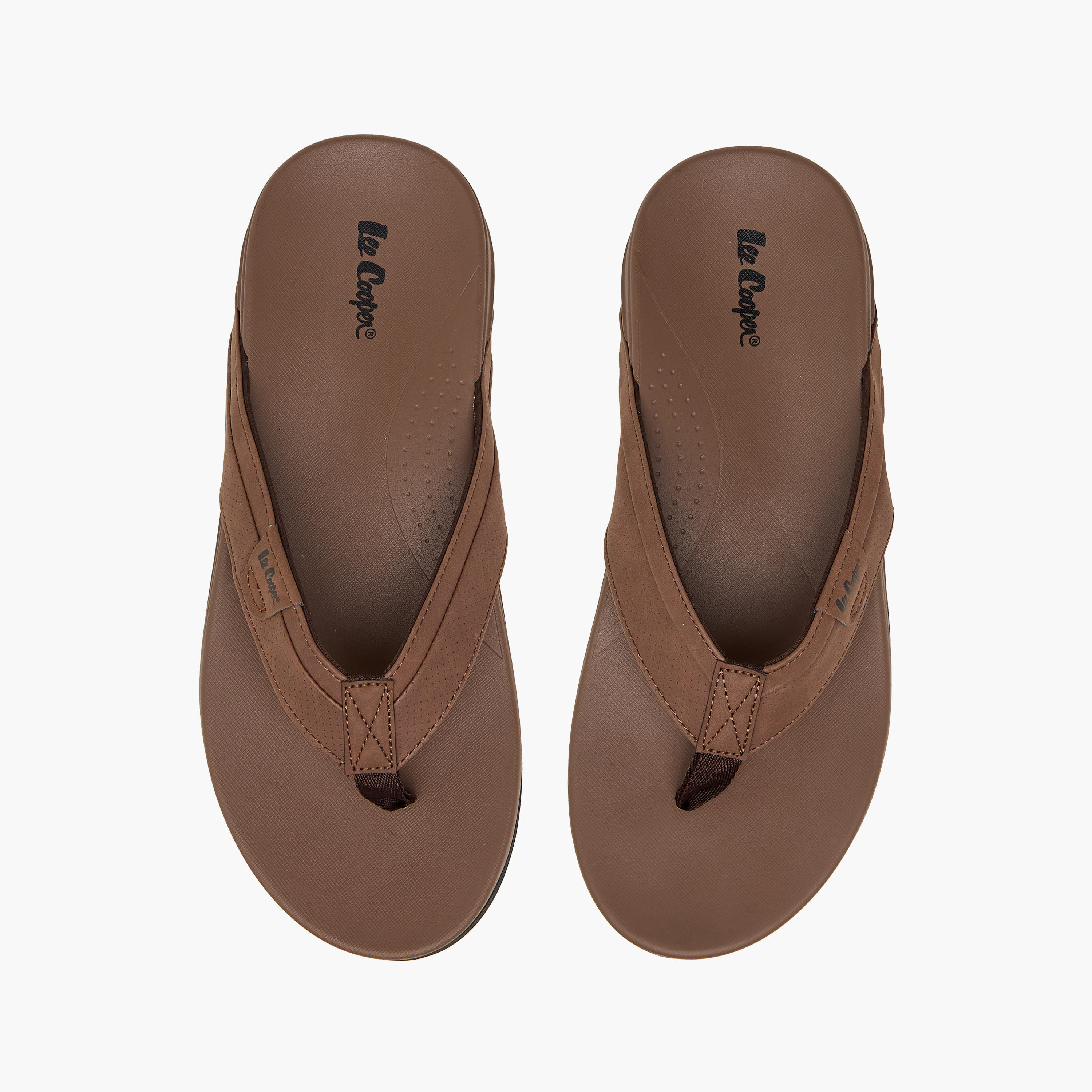 Lee Cooper Men's Logo Detail Thong Slippers-men-shoes-flipflopsandslides-image-1