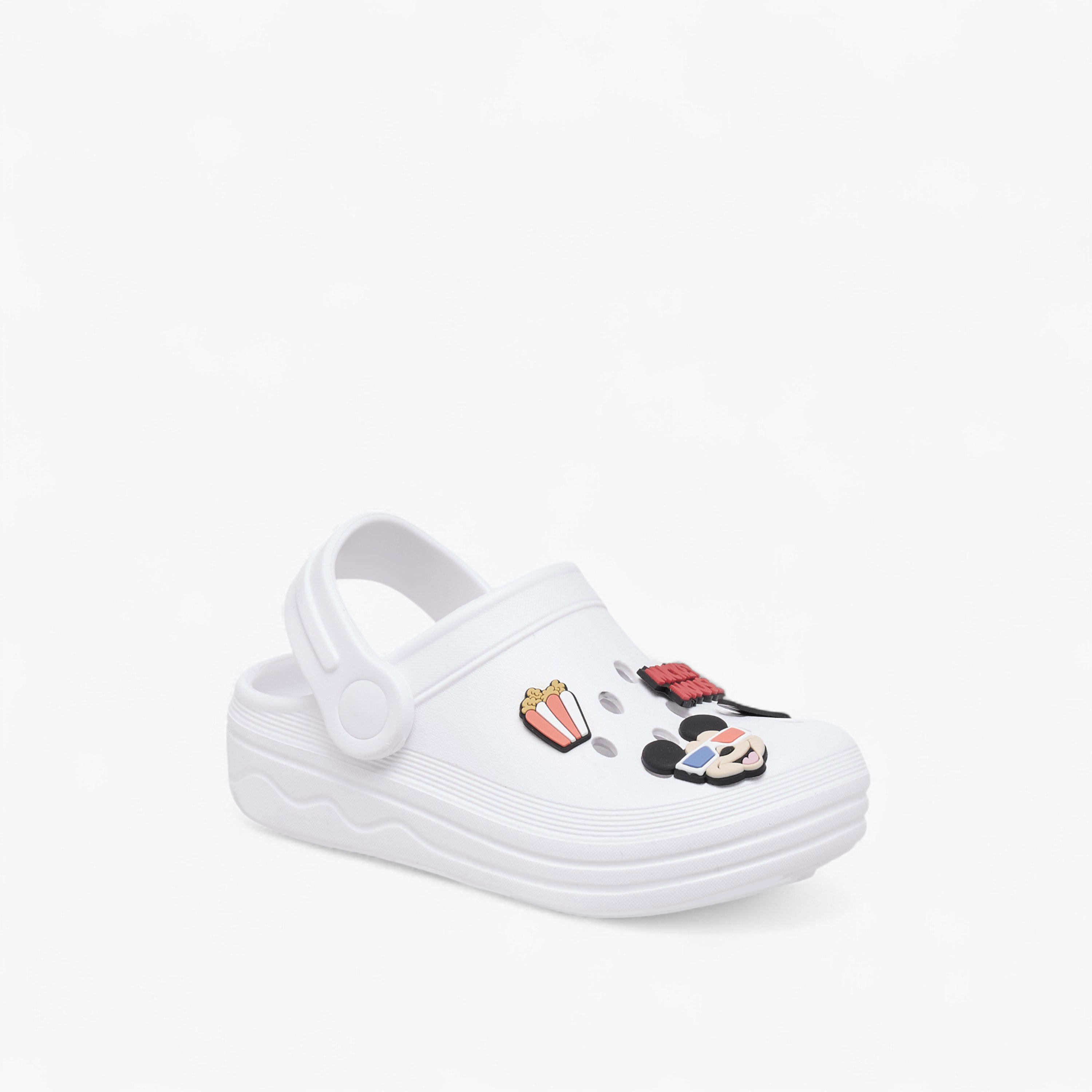 Disney Mickey Mouse Jibbitz Clogs with Backstrap-boys-shoes-flipflopsandslides-image-2