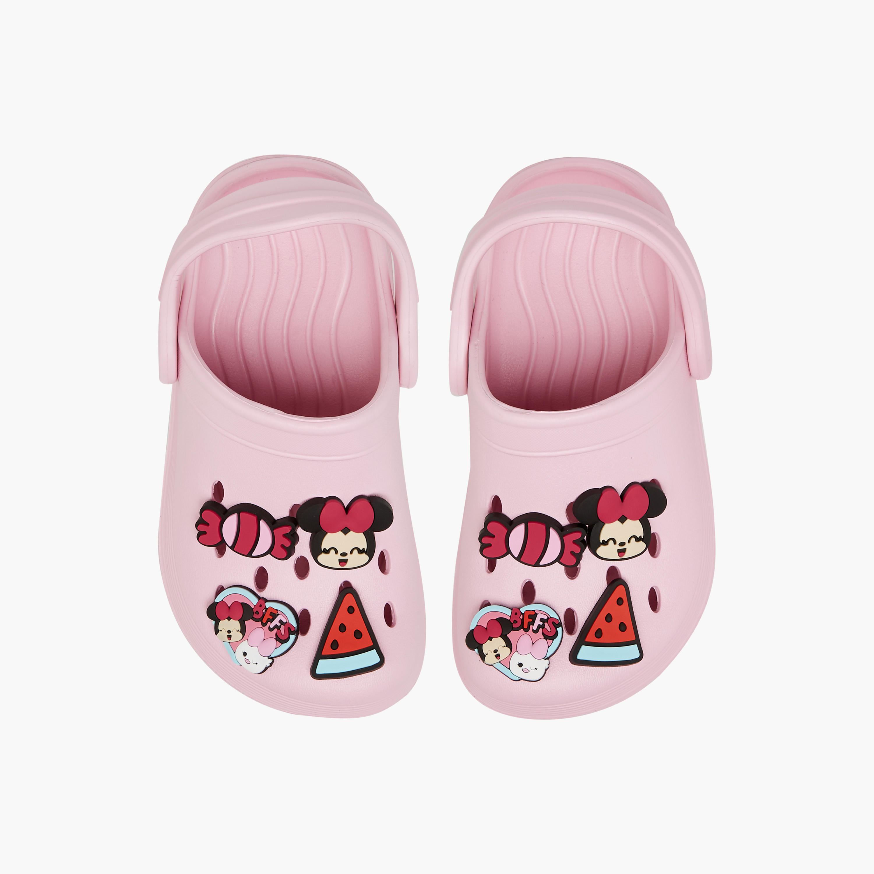 Disney Minnie Mouse Jibbitz Clogs with Backstrap-girls-shoes-sandals-image-1