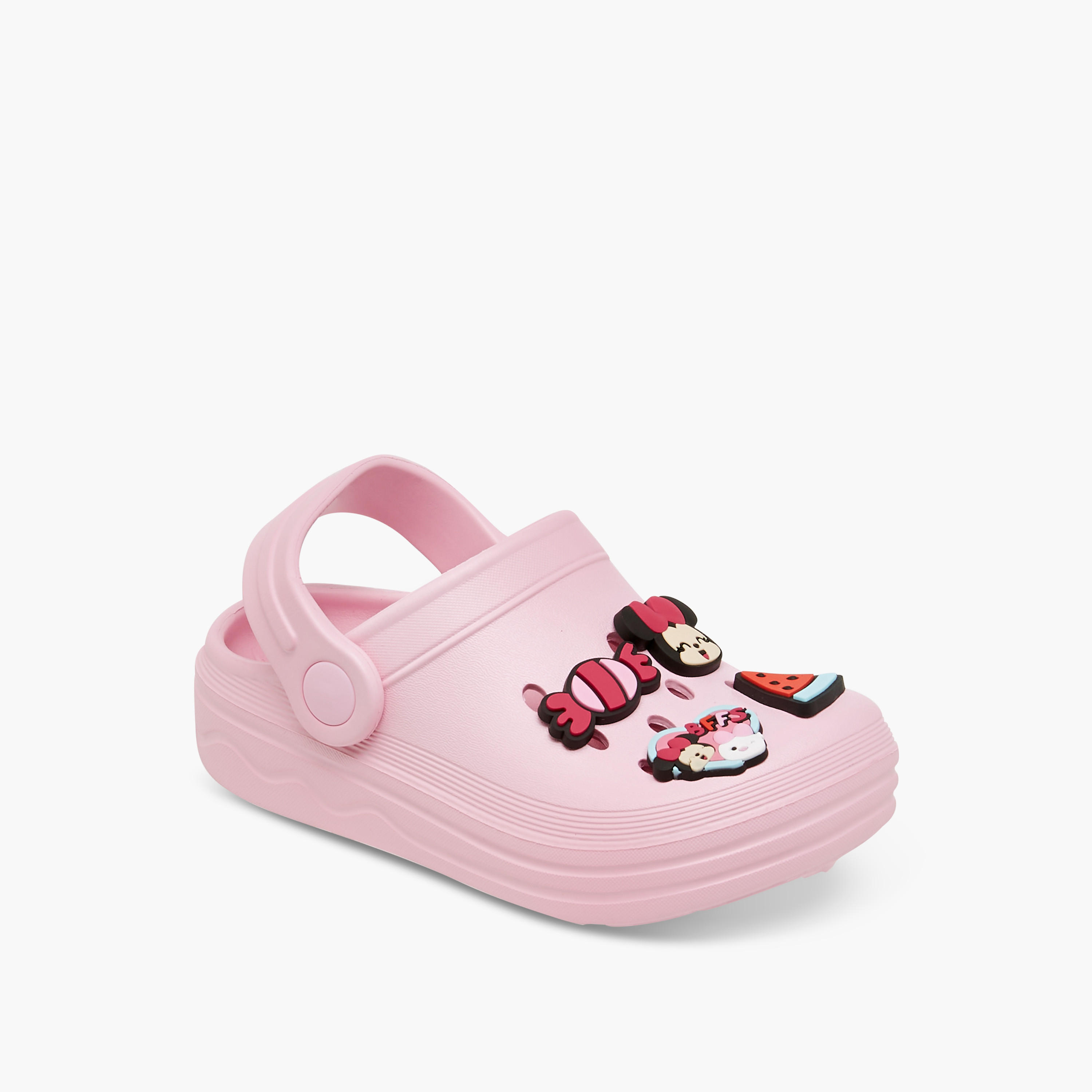 Disney Minnie Mouse Jibbitz Clogs with Backstrap-girls-shoes-sandals-image-2