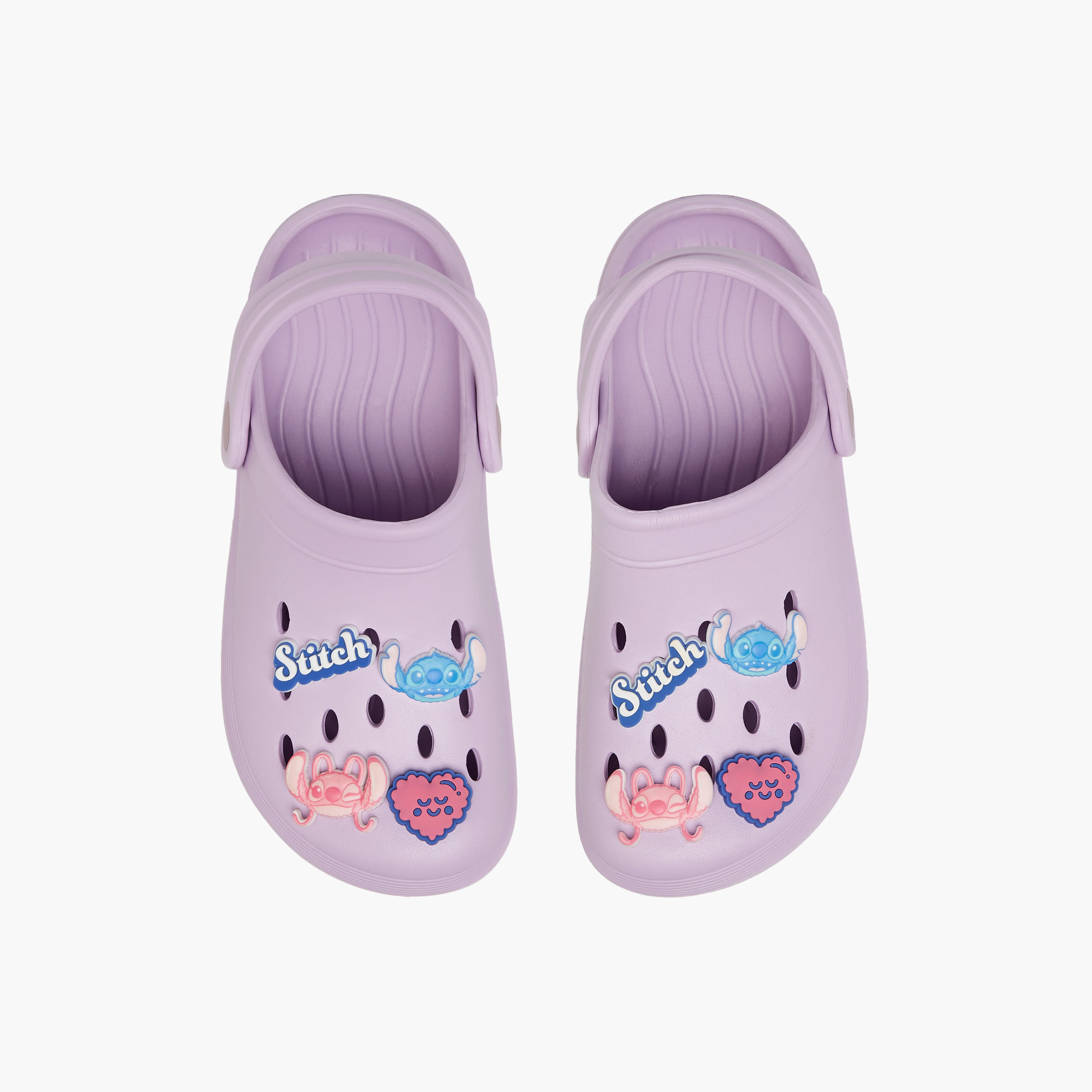 شبشب كلوج بحزام خلفي وزخارف جيبتز من ديزني-girls-shoes-sandals-image-1