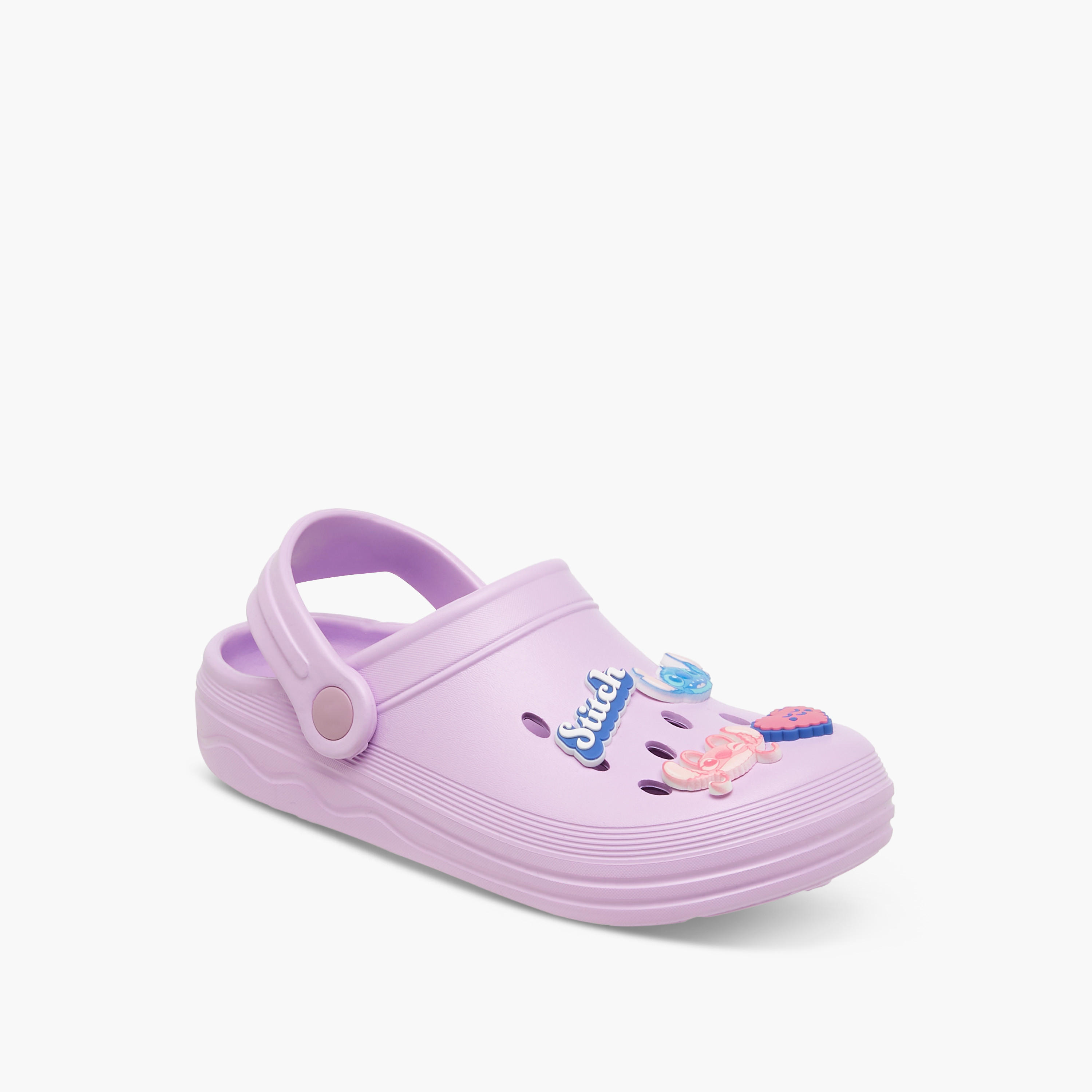 شبشب كلوج بحزام خلفي وزخارف جيبتز من ديزني-girls-shoes-sandals-image-2
