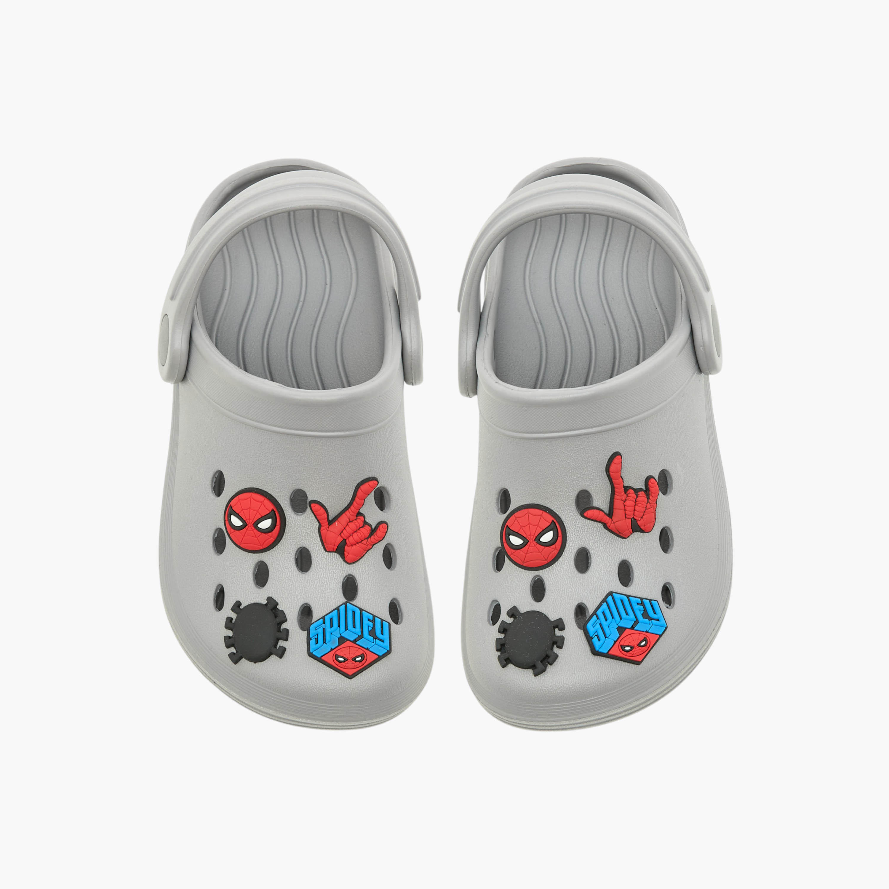 Spider-Man Applique Clogs with Backstrap-boys-shoes-sandals-image-1