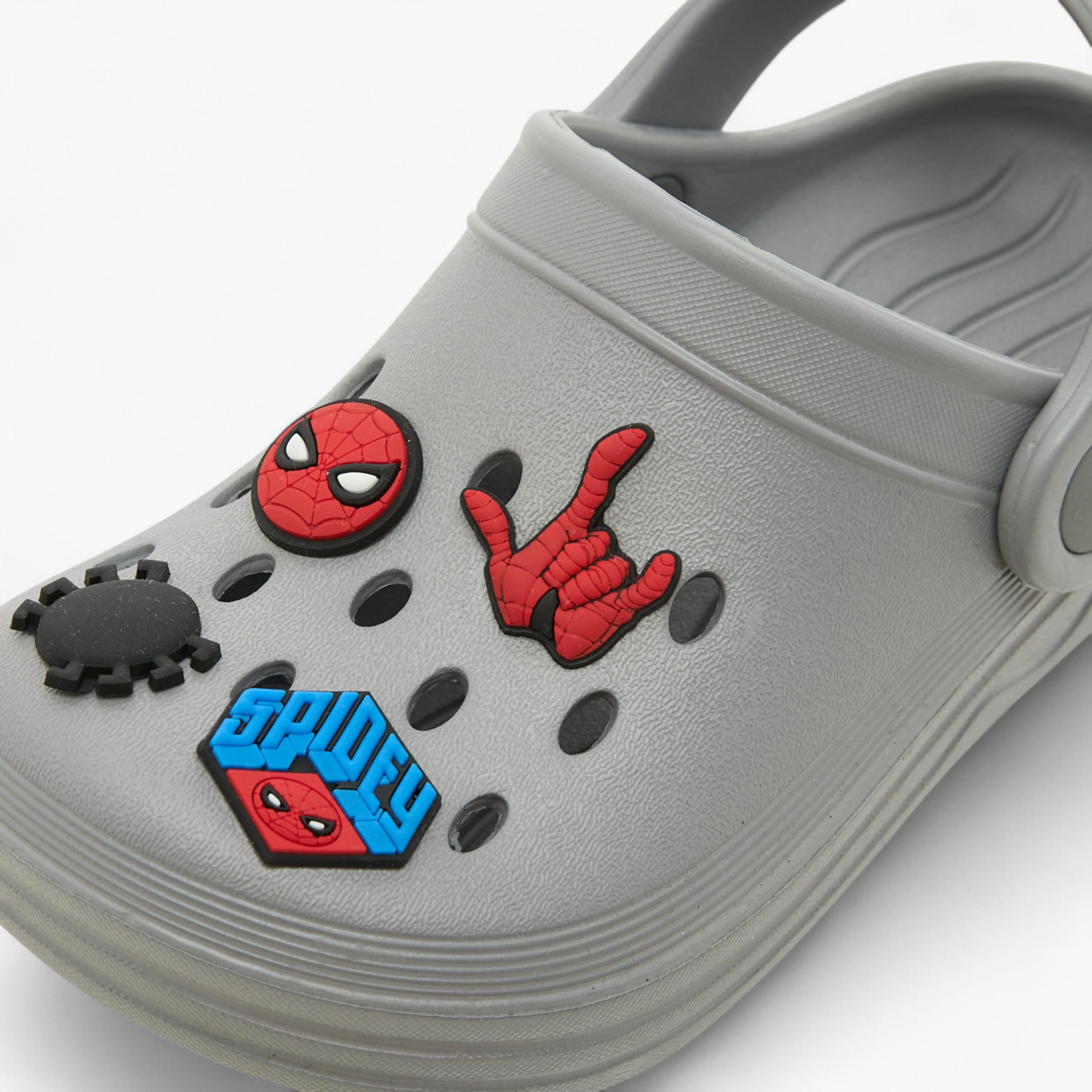 Spider-Man Applique Clogs with Backstrap-boys-shoes-sandals-image-4
