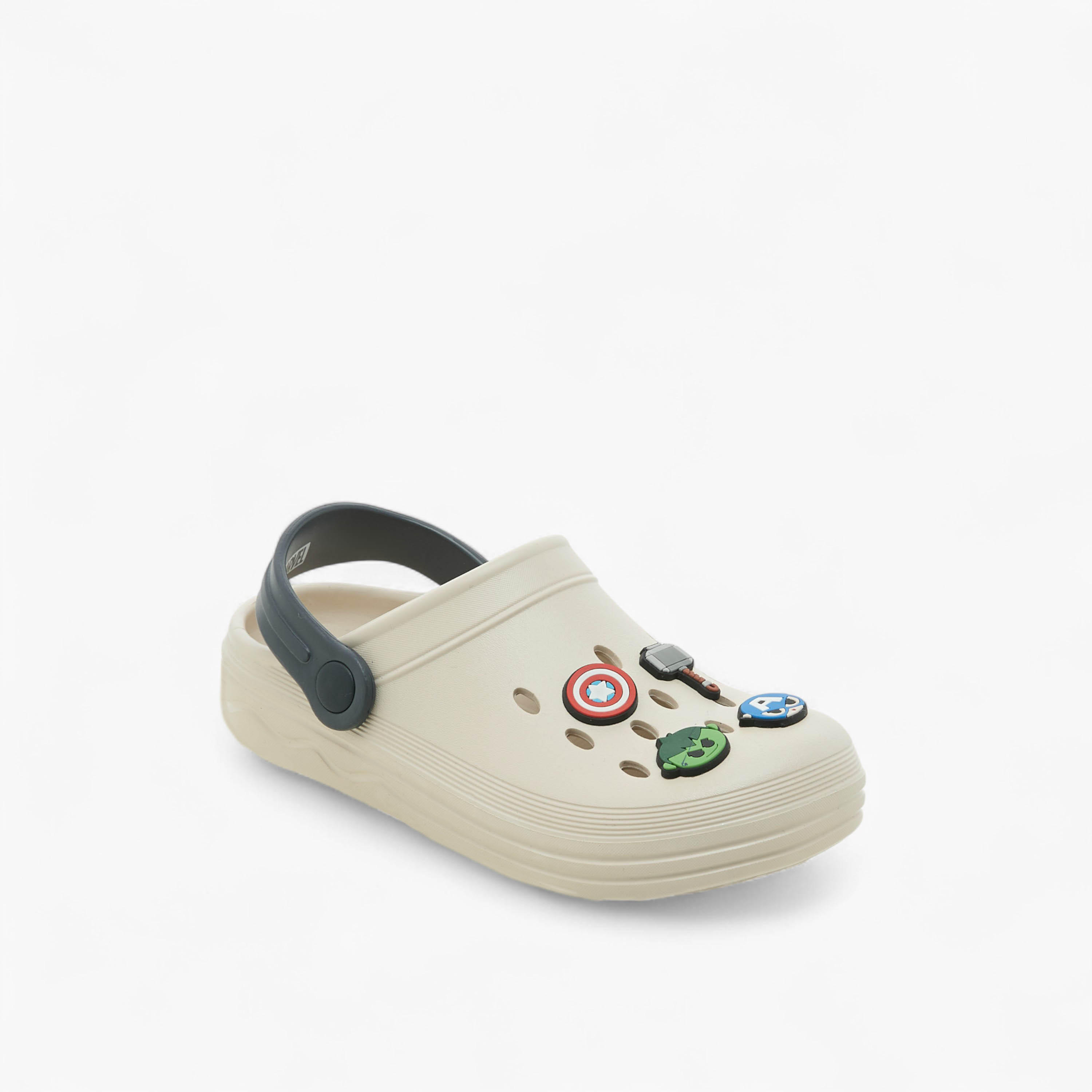 Avengers Applique Clogs with Backstrap-boys-shoes-sandals-image-2