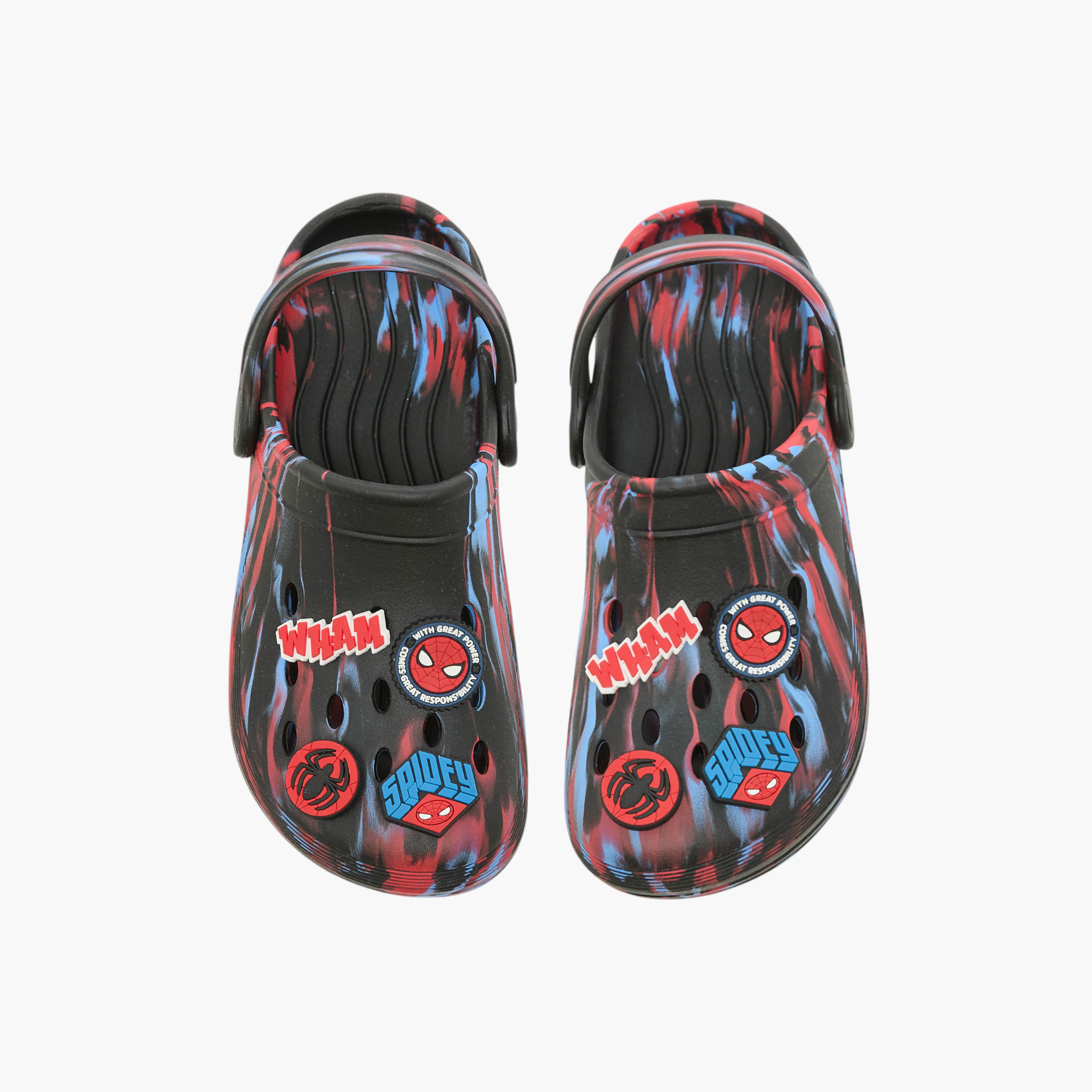 Spider-Man Applique Clogs with Backstrap-boys-shoes-sandals-image-1