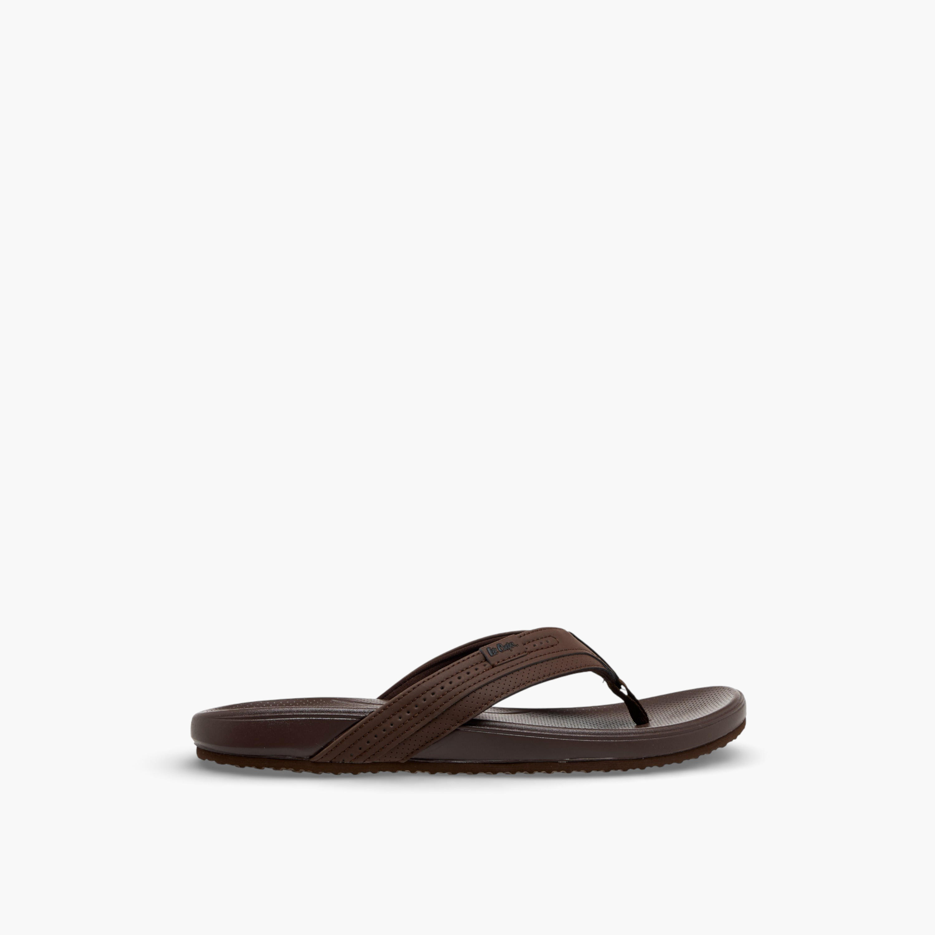 Lee Cooper Men Textured Thong Slippers-men-shoes-sandals-image-2