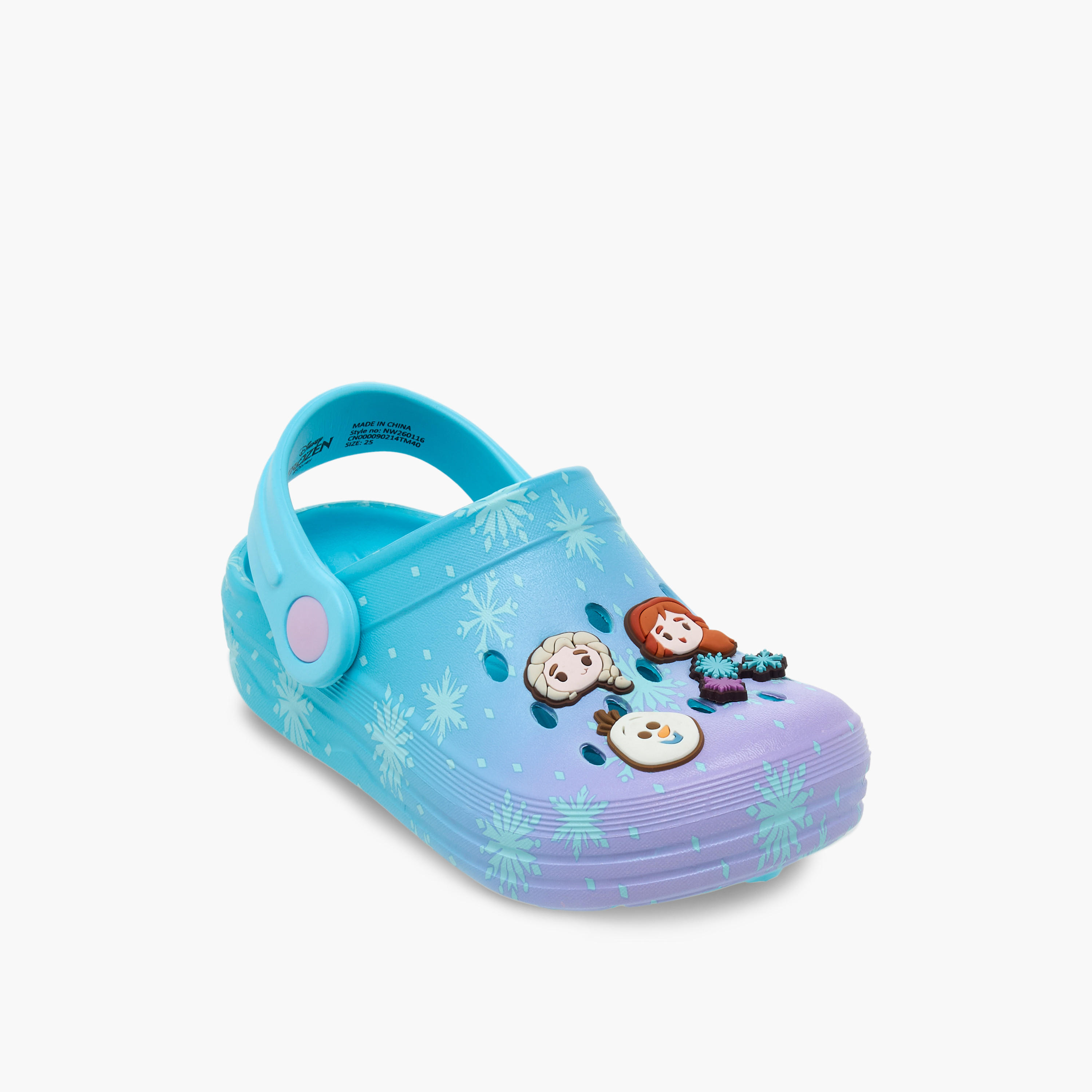 Disney Girls Frozen Jibbitz Charm Clogs-girls-shoes-sandals-image-2