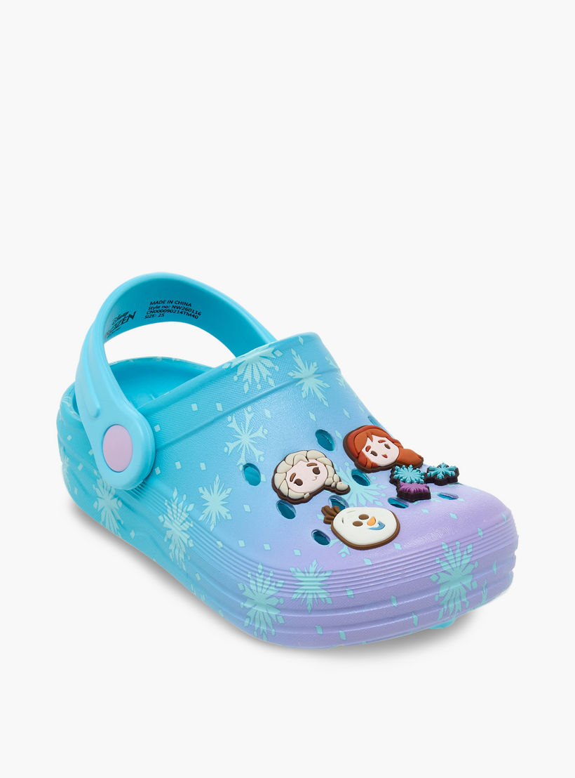 Disney Girls Frozen Jibbitz Charm Clogs-girls-shoes-sandals-image-2