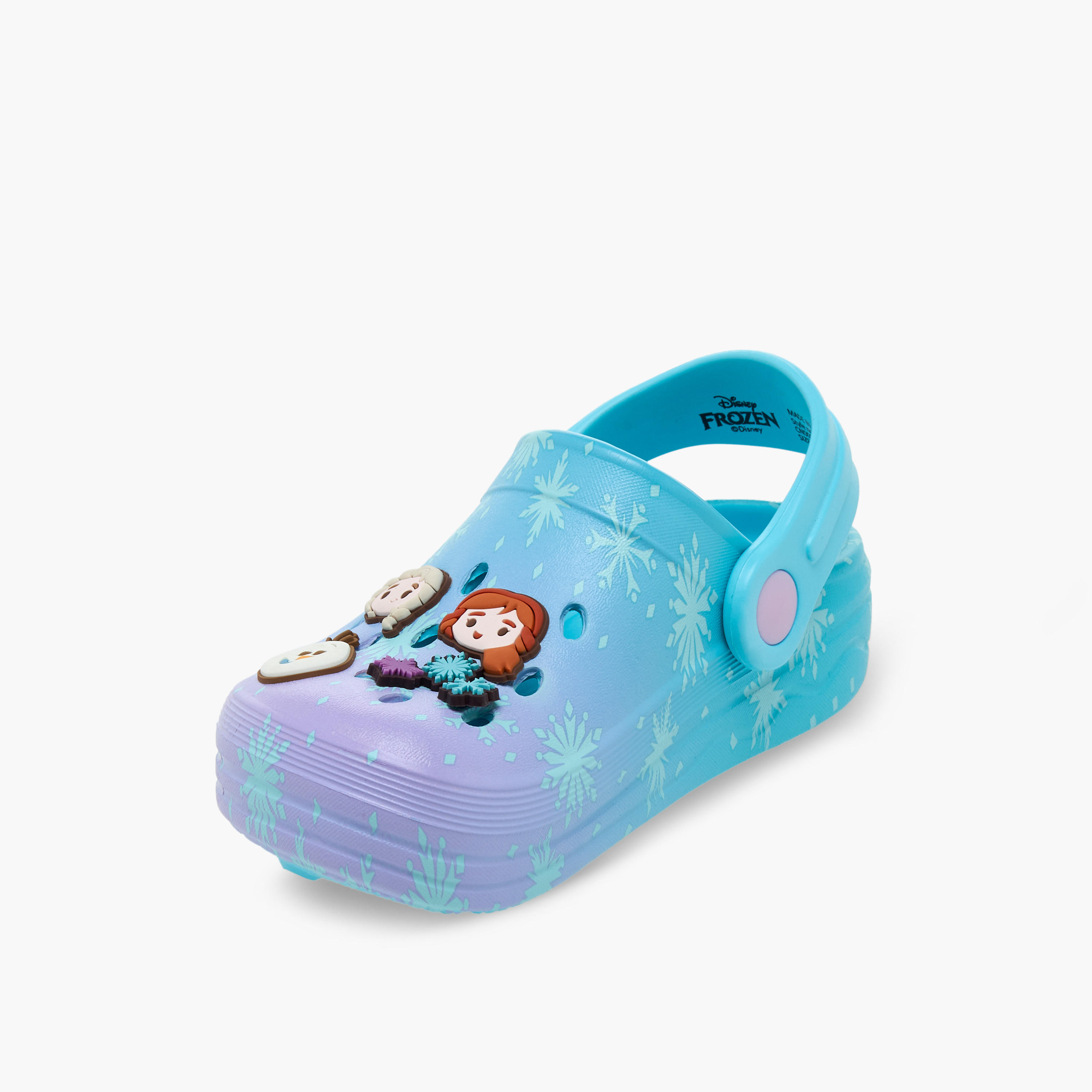 Disney Girls Frozen Jibbitz Charm Clogs-girls-shoes-sandals-image-4