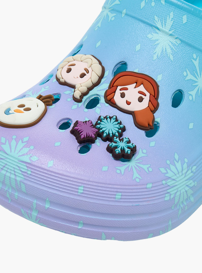 Disney Girls Frozen Jibbitz Charm Clogs-girls-shoes-sandals-image-7
