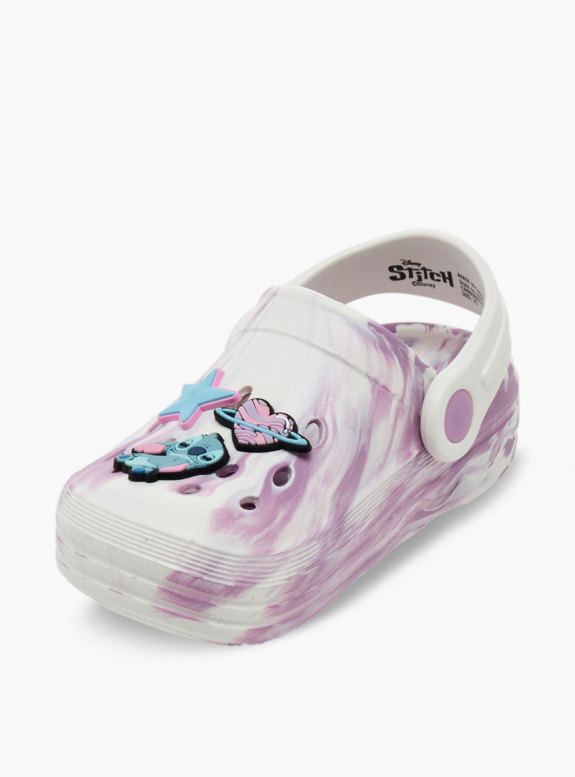 Disney Girls Stitch Applique Clogs-girls-shoes-sandals-image-4