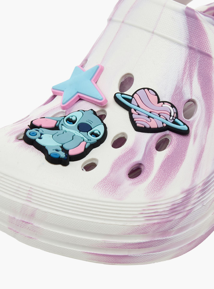 Disney Girls Stitch Applique Clogs-girls-shoes-sandals-image-7