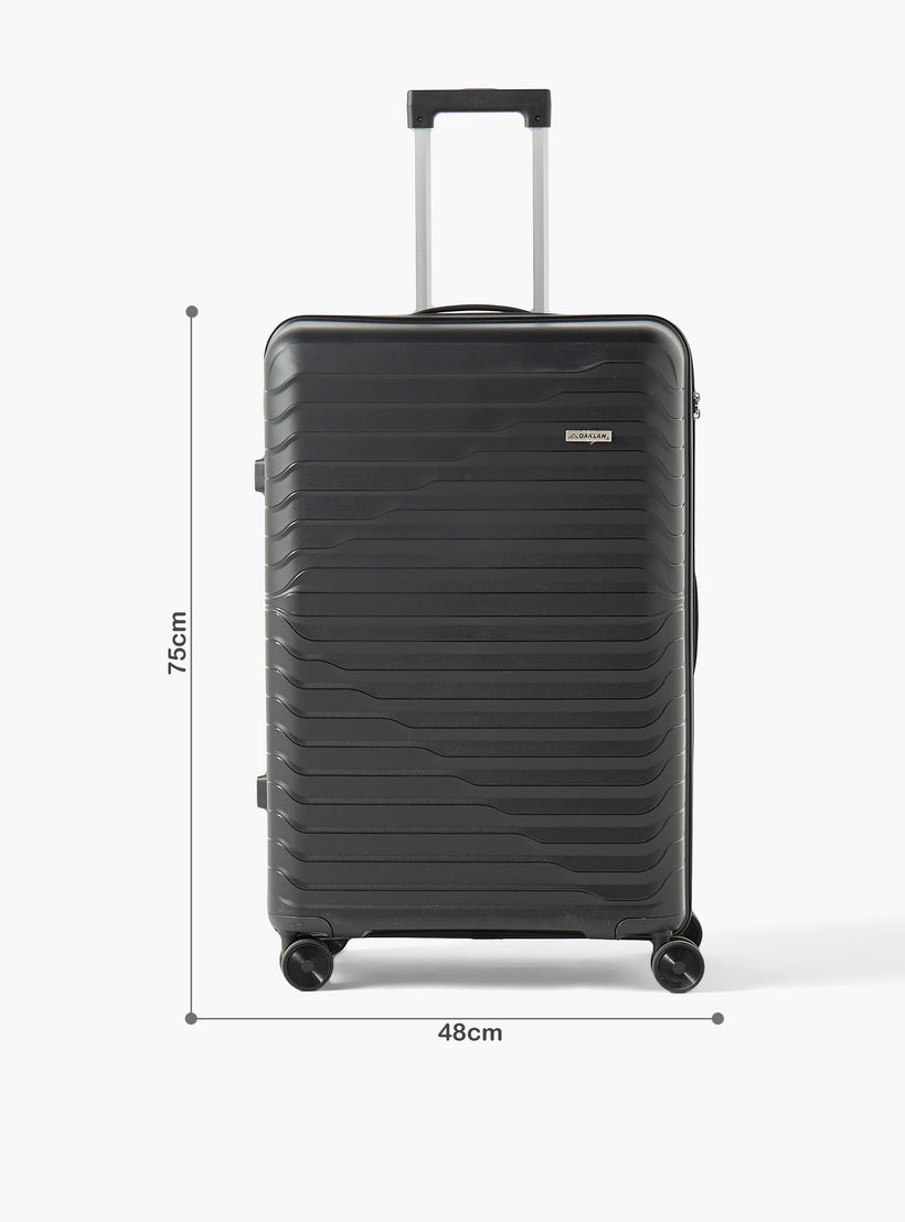 مجموعة شنط ترولي صلبة بارزة الملمس 3 قطع من أوكلان من شو إكسبريس-travel-luggagesandbags-luggage-image-2