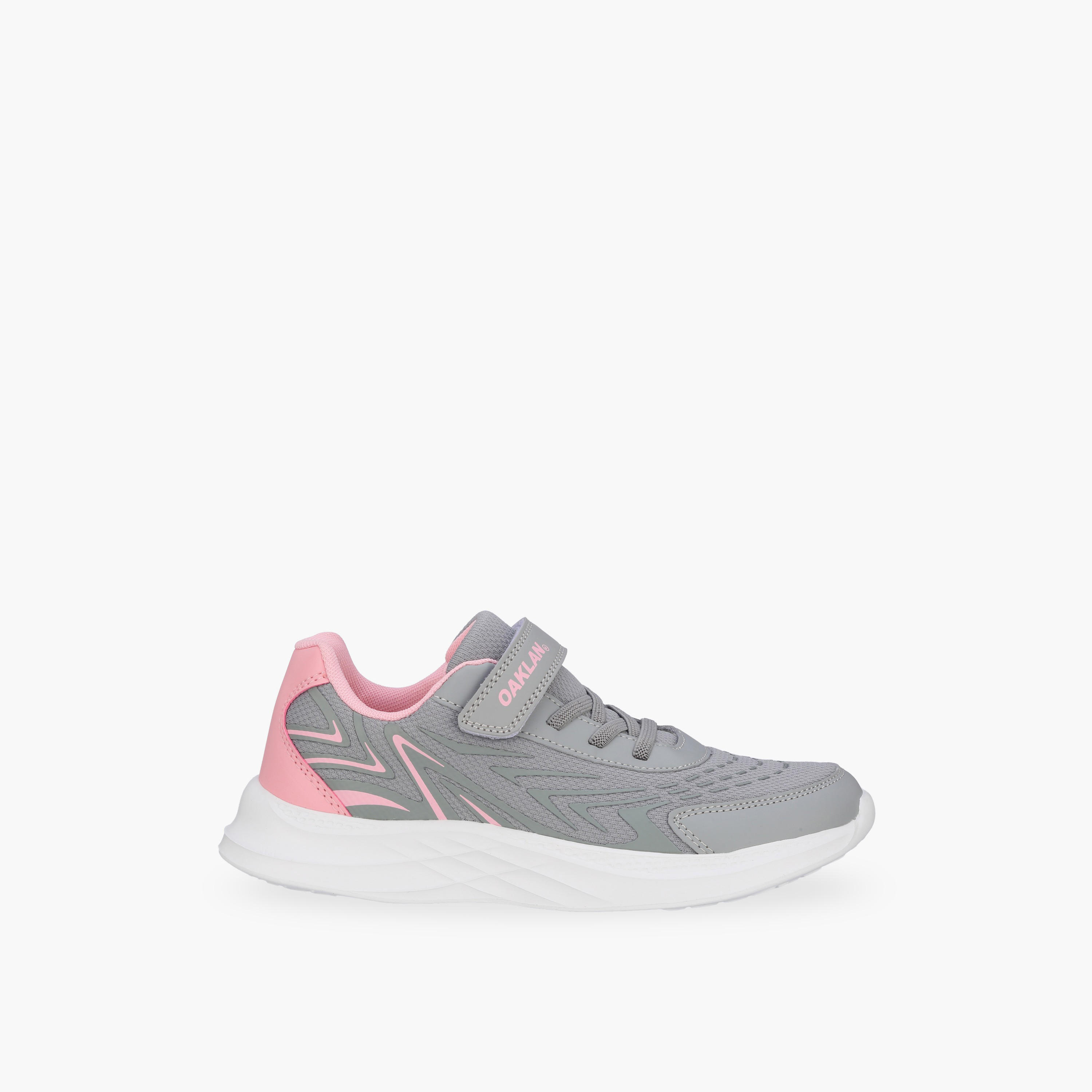 حذاء جري بشريط إغلاق لاصق للبنات من أوكلان باي شو أكسبريس-sports-girls-shoes-image-8
