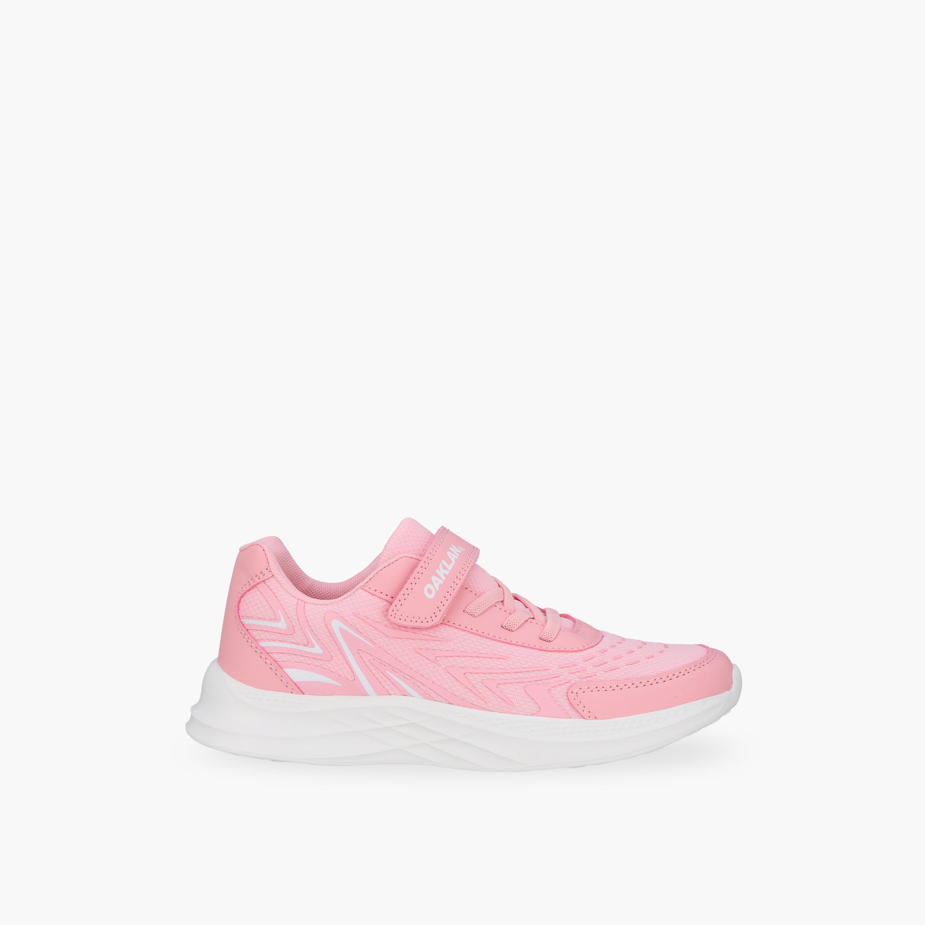 حذاء جري بشريط إغلاق لاصق للبنات من أوكلان باي شو أكسبريس-sports-girls-shoes-image-3