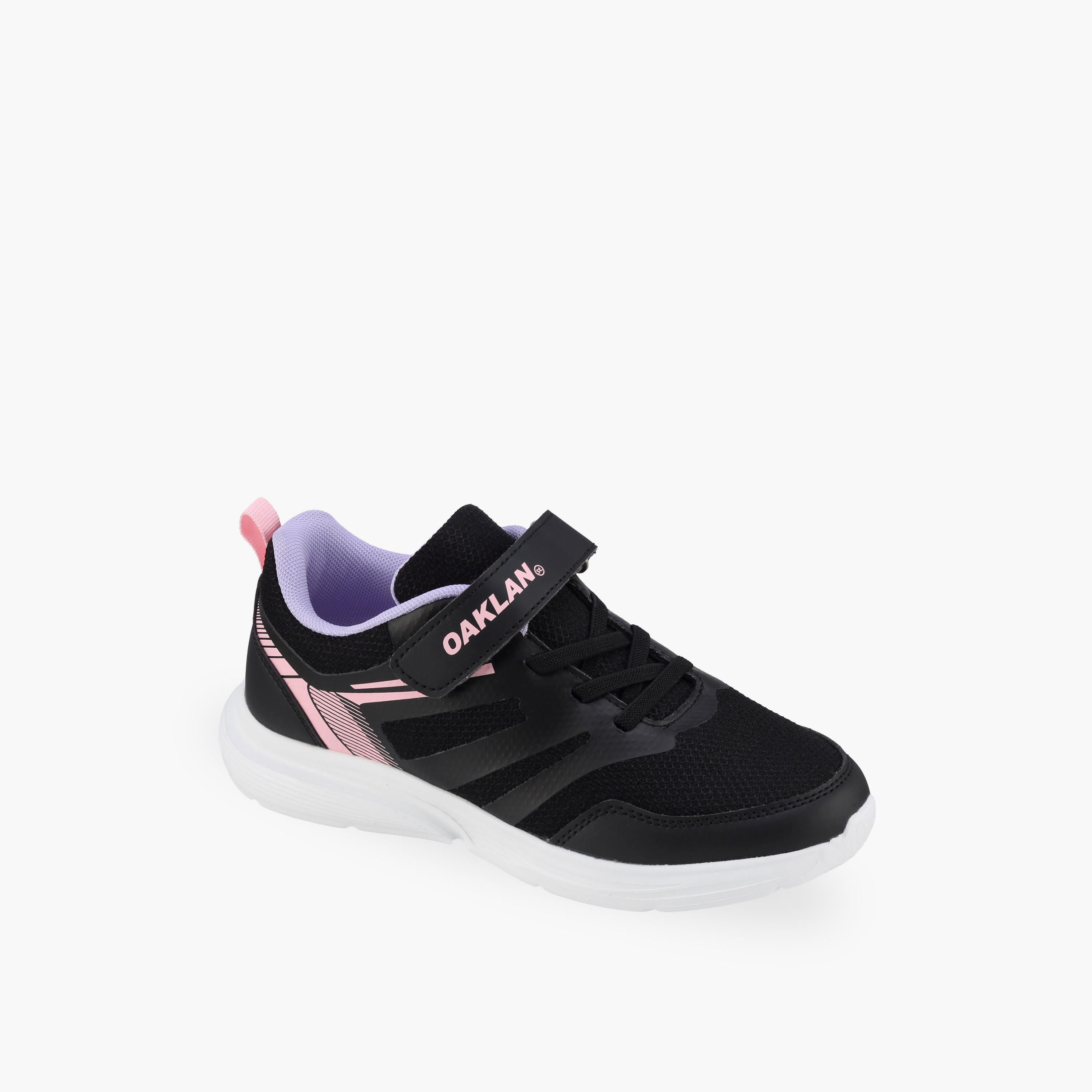 حذاء جري بشريط إغلاق لاصق للبنات من أوكلان من شو إكسبريس-sports-girls-shoes-image-2