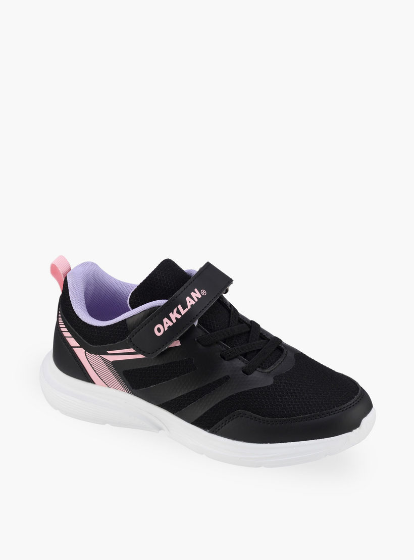 حذاء جري بشريط إغلاق لاصق للبنات من أوكلان من شو إكسبريس-sports-girls-shoes-image-2