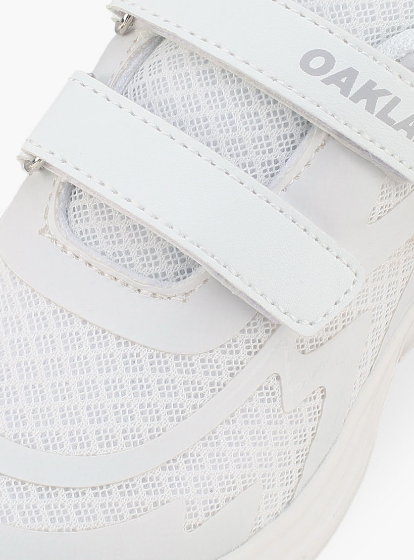 Oaklan by Shoexpress Girls Hook & Loop Running Shoes-girls-shoes-sports-image-4