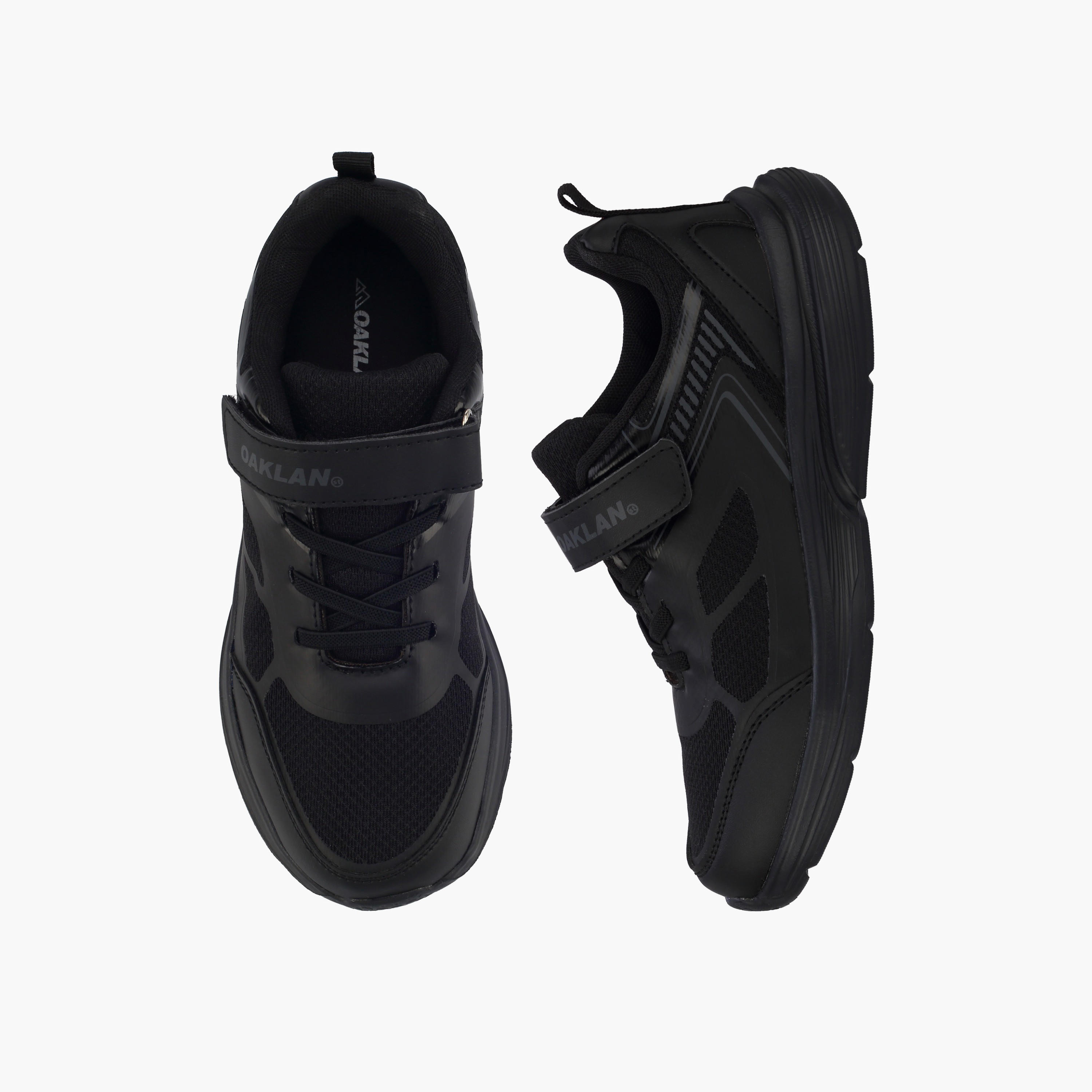 حذاء جري بشريط إغلاق لاصق للأولاد من أوكلان من شو إكسبريس-boys-shoes-sports-image-1