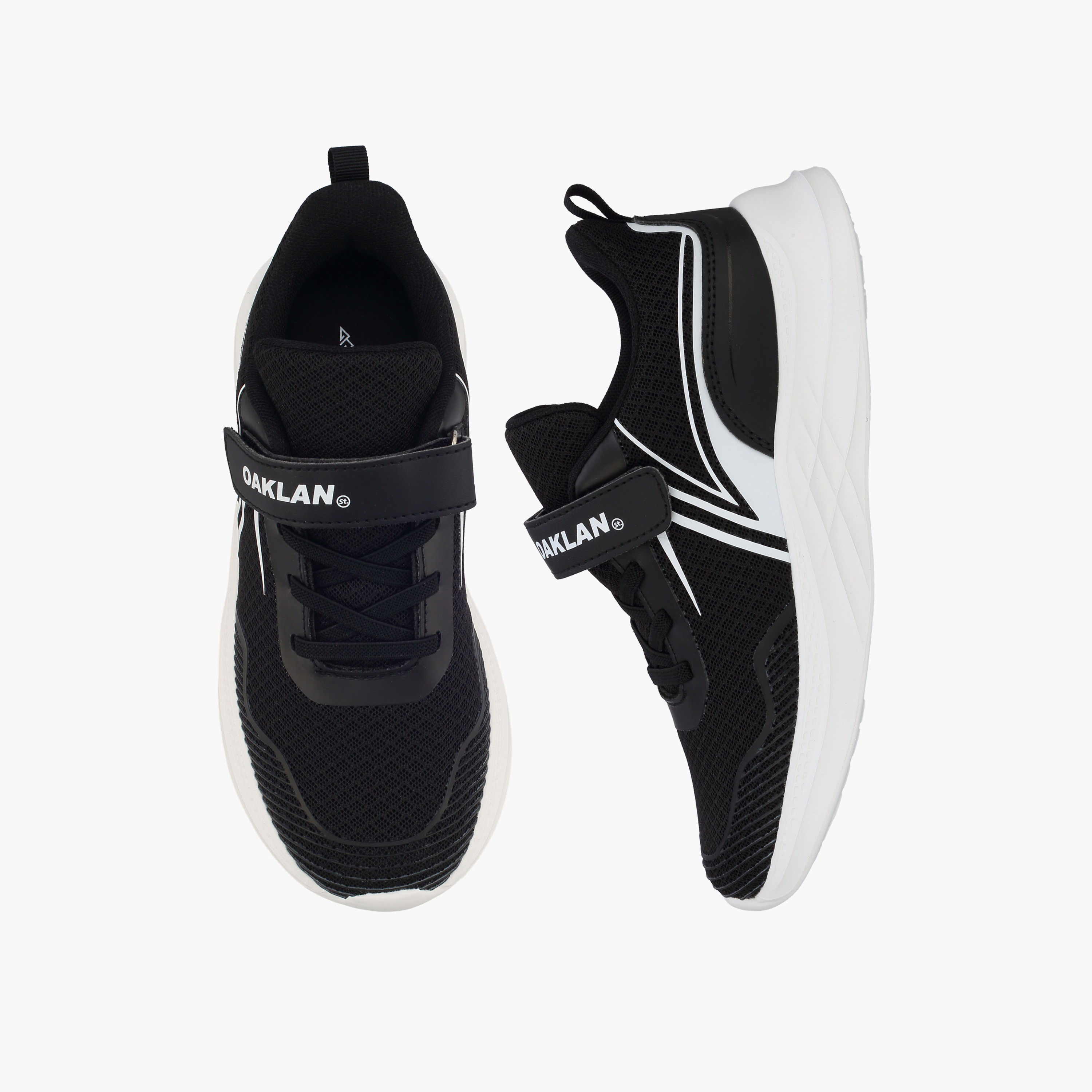 حذاء جري بشريط إغلاق لاصق للأولاد من أوكلان من شو إكسبريس-boys-shoes-sports-image-1