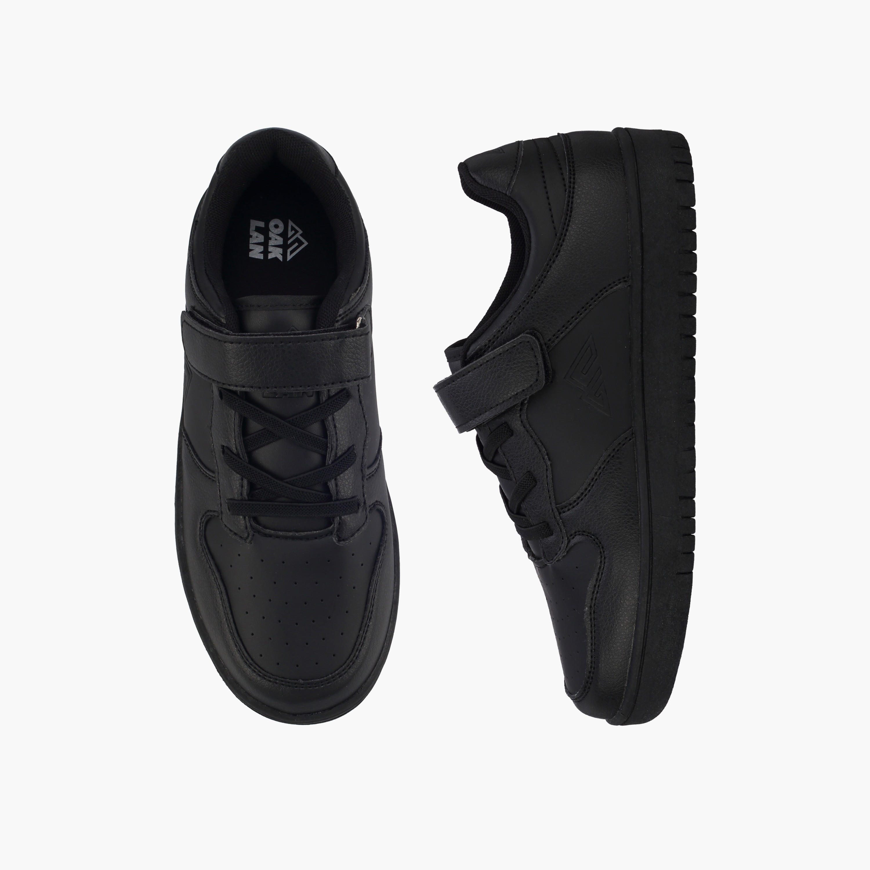 Oaklan by Shoexpress Boys Hook & Loop Ankle Sneakers-boys-shoes-sneakers-image-1