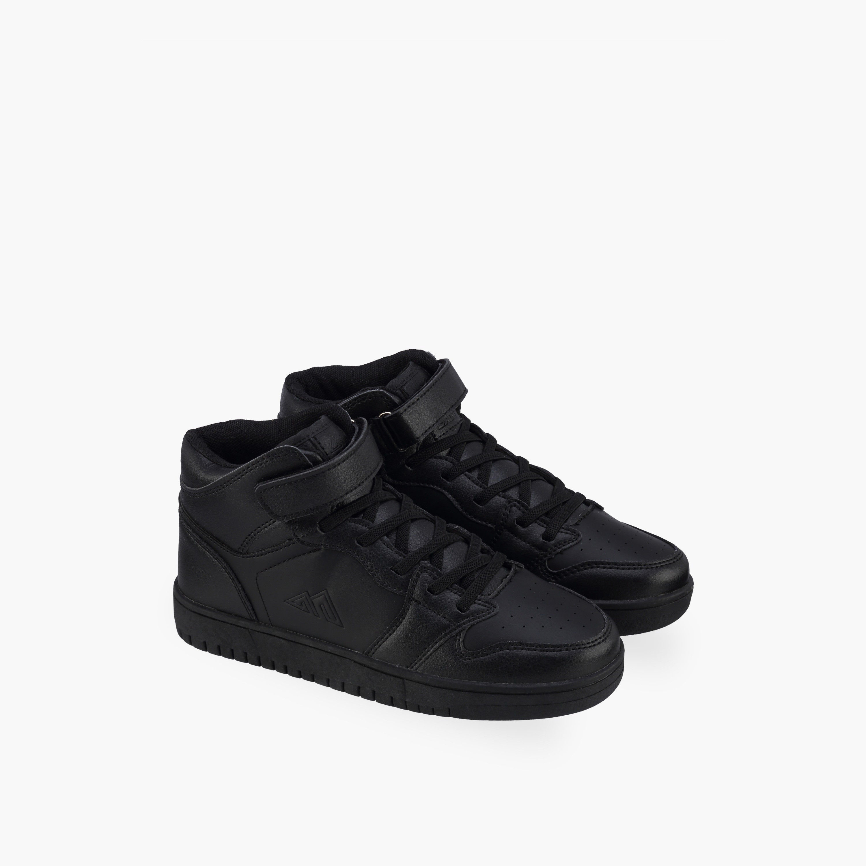 Oaklan by Shoexpress Boys Hook & Loop High Top Sneakers-boys-shoes-sneakers-image-6