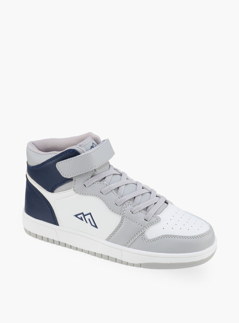 حذاء سنيكرز عالي بشريط إغلاق لاصق للأولاد من أوكلان من شو أكسبريس-boys-shoes-sneakers-image-2
