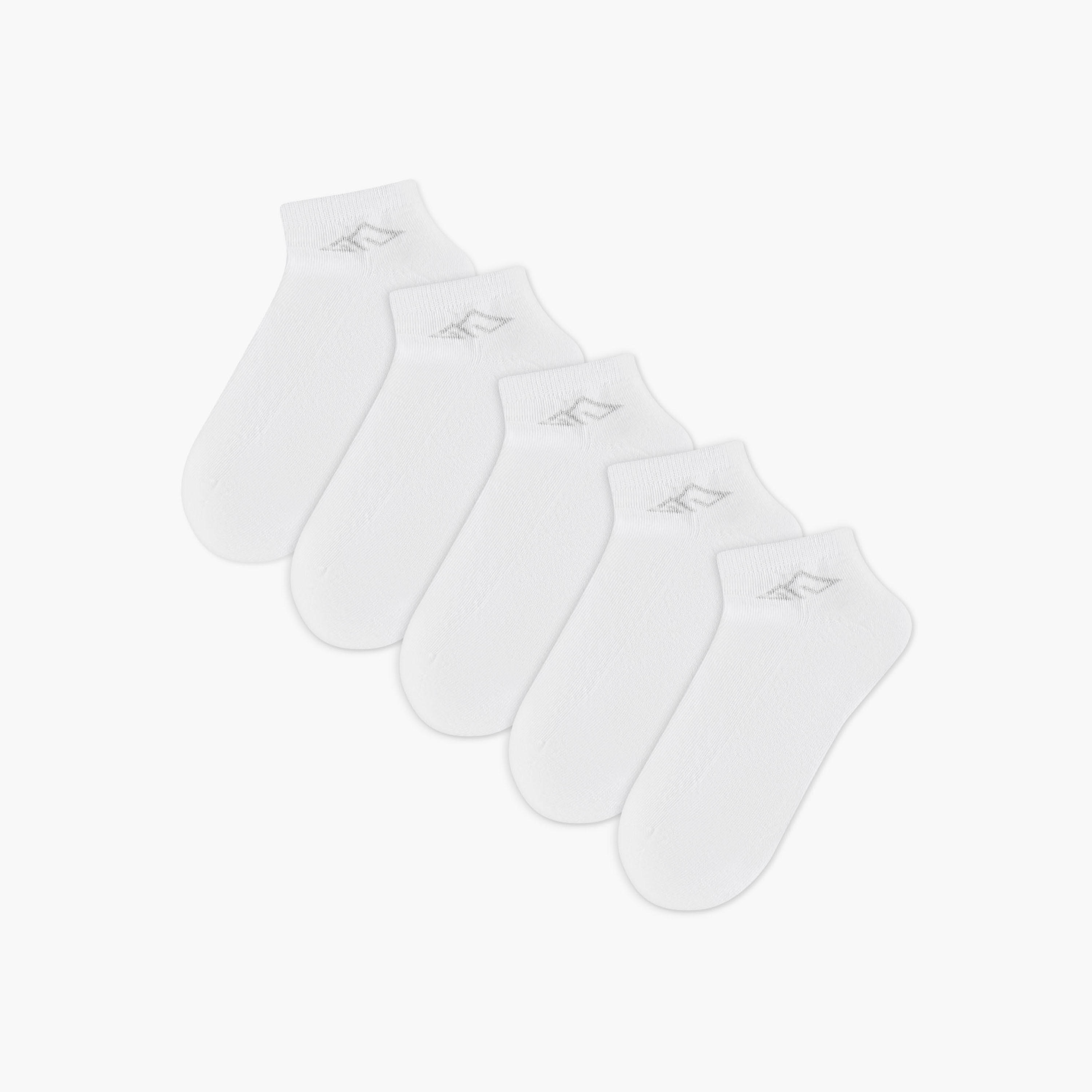 Oaklan by Shoexpress Pack of 5 Ankle Length Cotton Sport Socks-women-socksandstockings-image-1