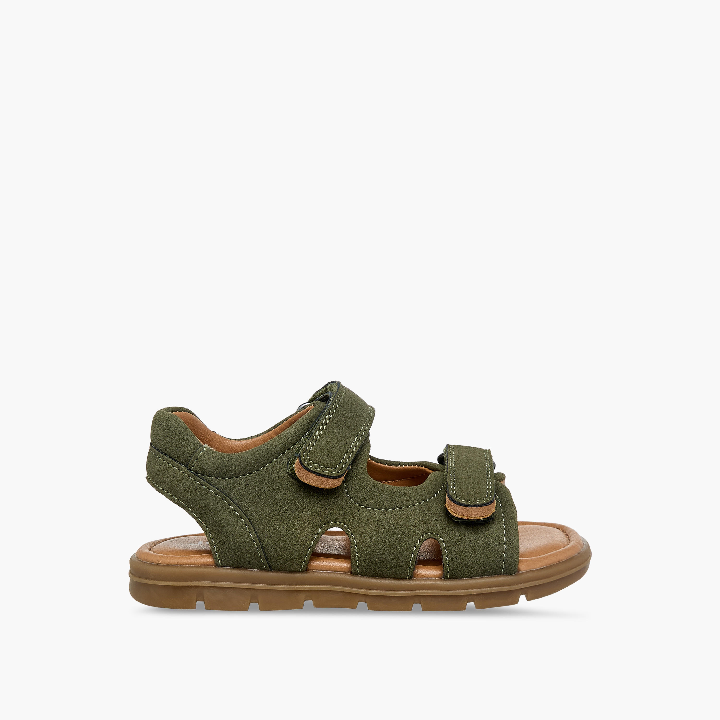 Juniors Boys Hook & Loop Sandals-boys-shoes-sandals-image-2