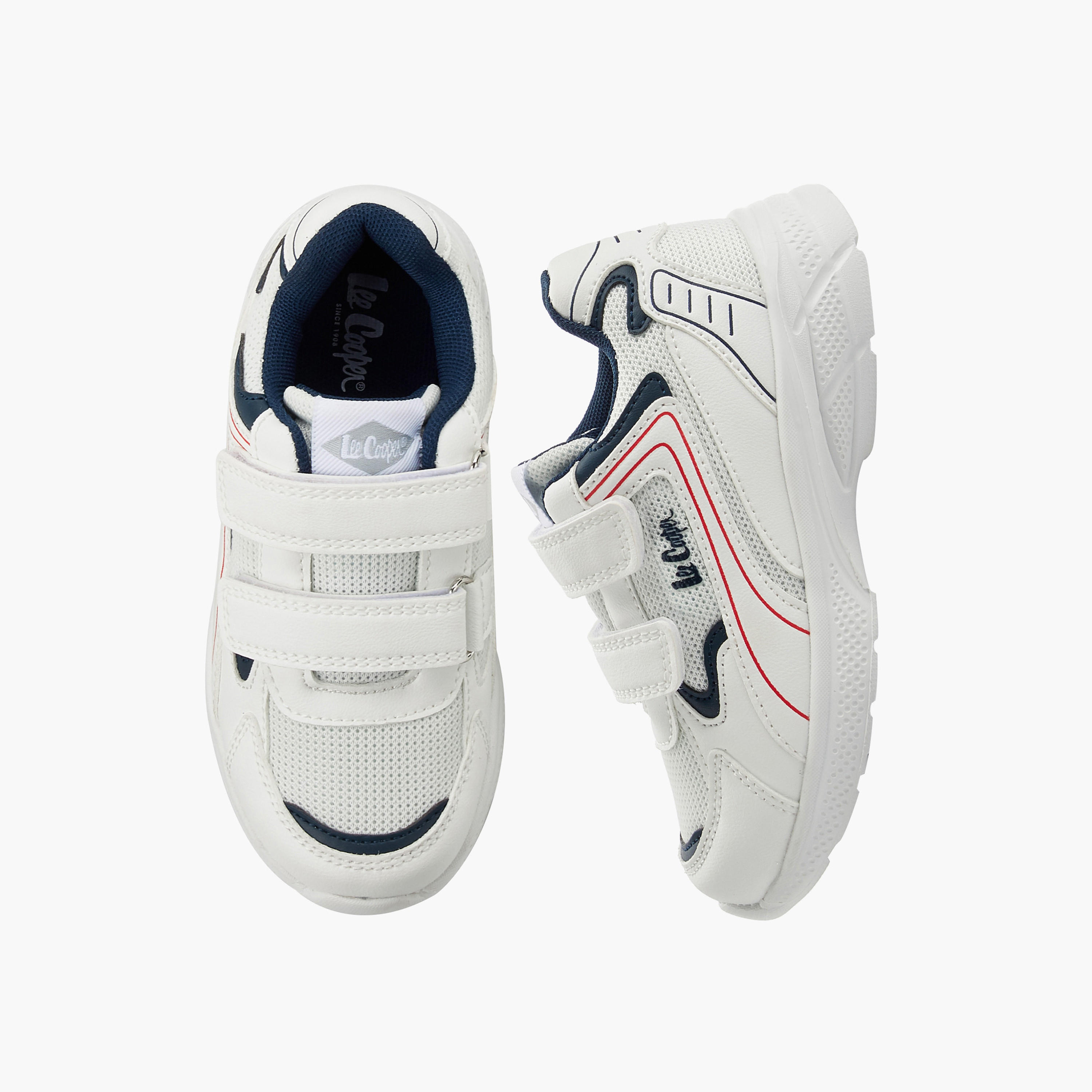 Lee Cooper Boys Hook and Loop Sneakers-boys-shoes-sneakers-image-1