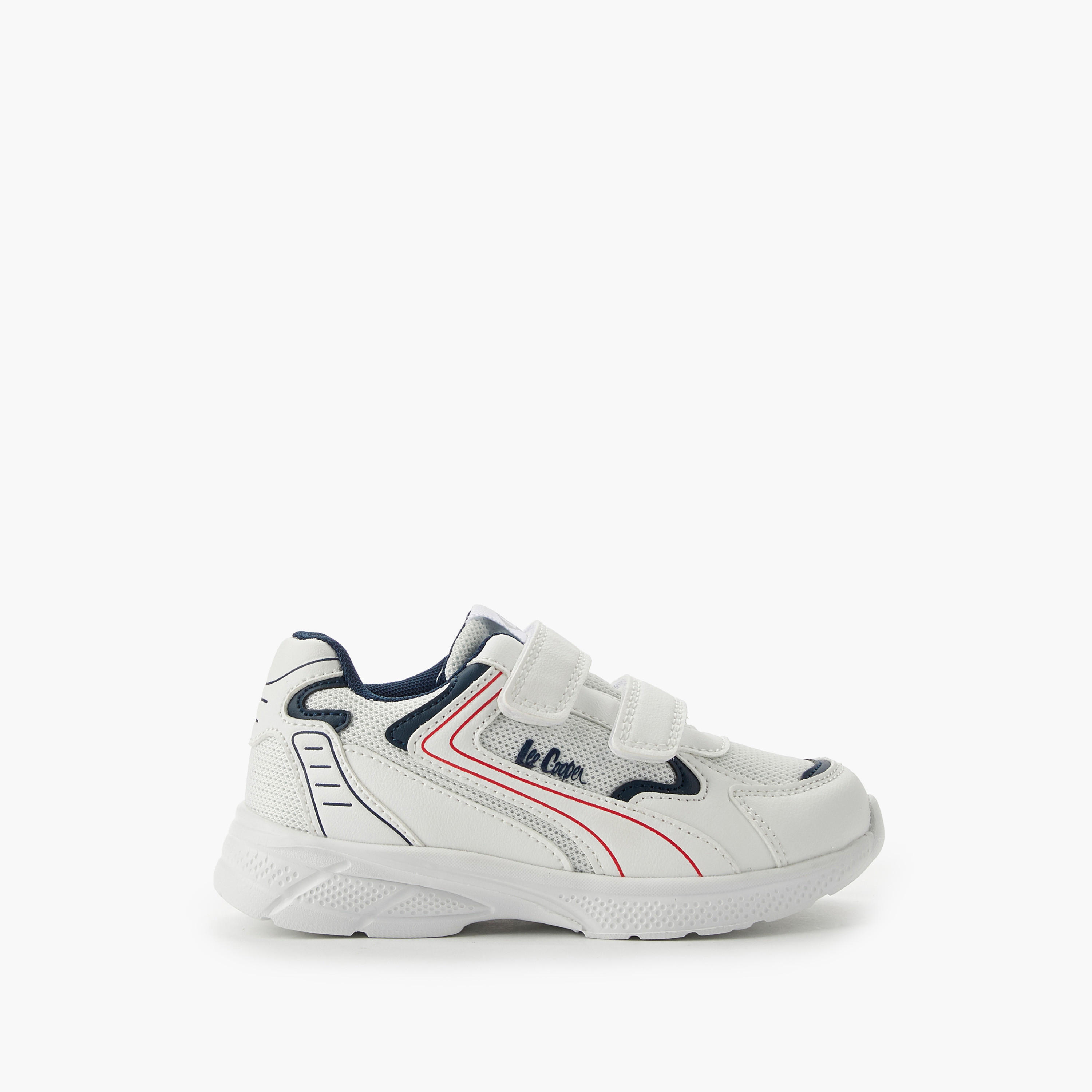 Lee Cooper Boys Hook and Loop Sneakers-boys-shoes-sneakers-image-2