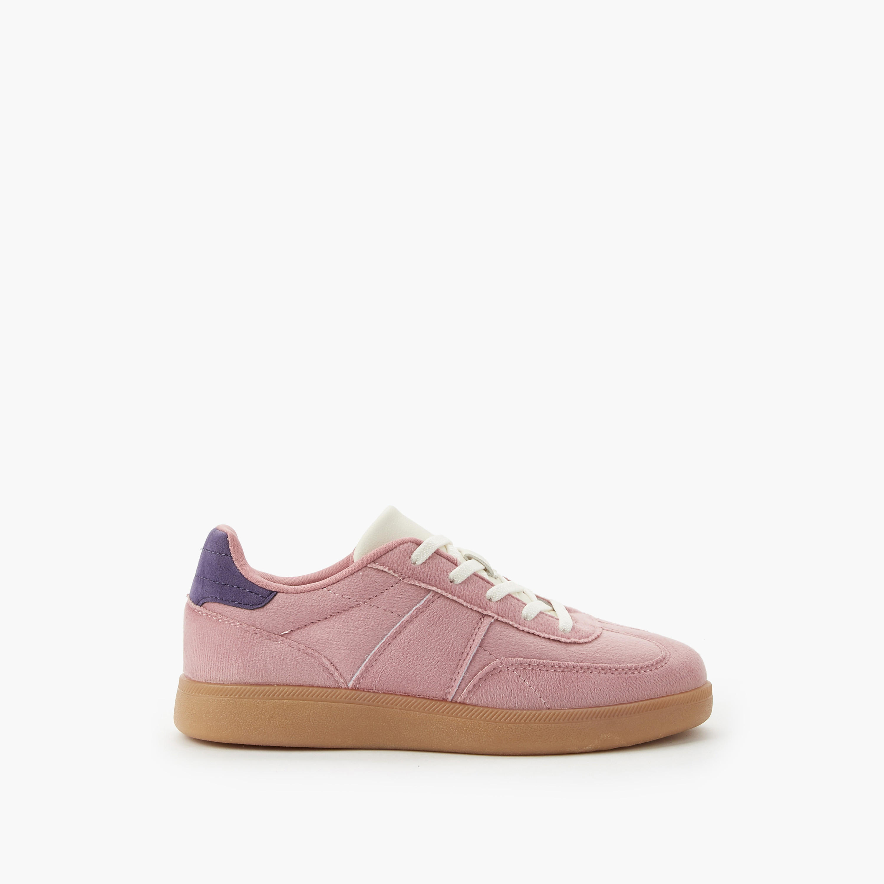 Little Missy Girls Lace-Up Sneakers-girls-shoes-sneakers-image-2