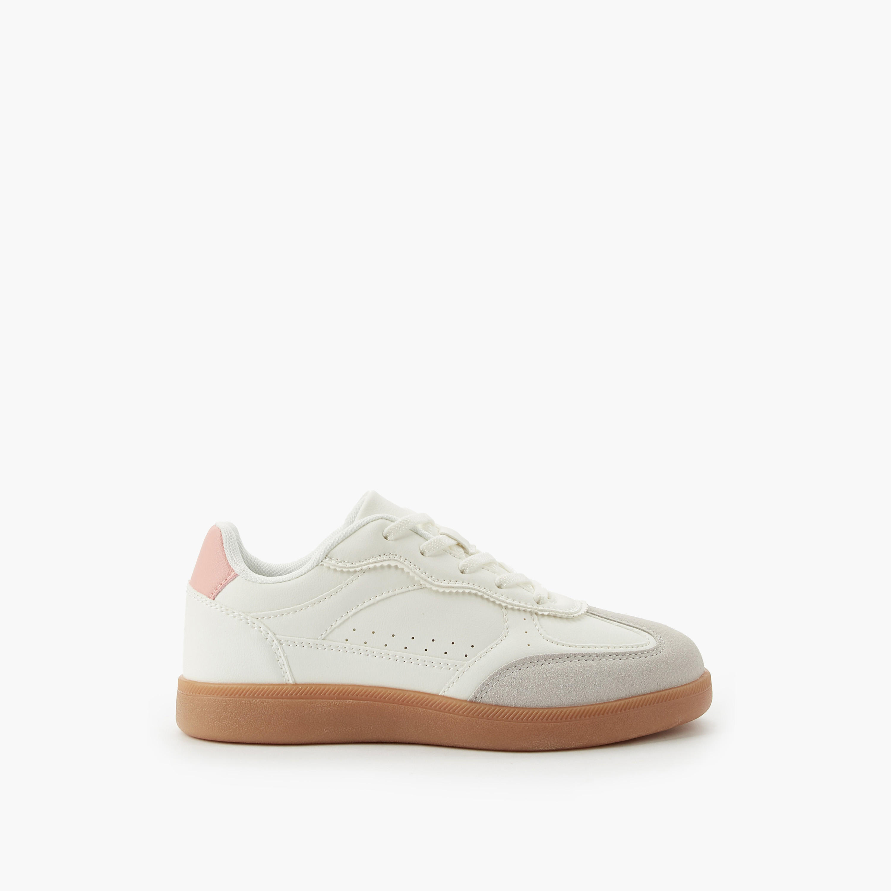 Little Missy Girls Lace-Up Sneakers-girls-shoes-sneakers-image-2