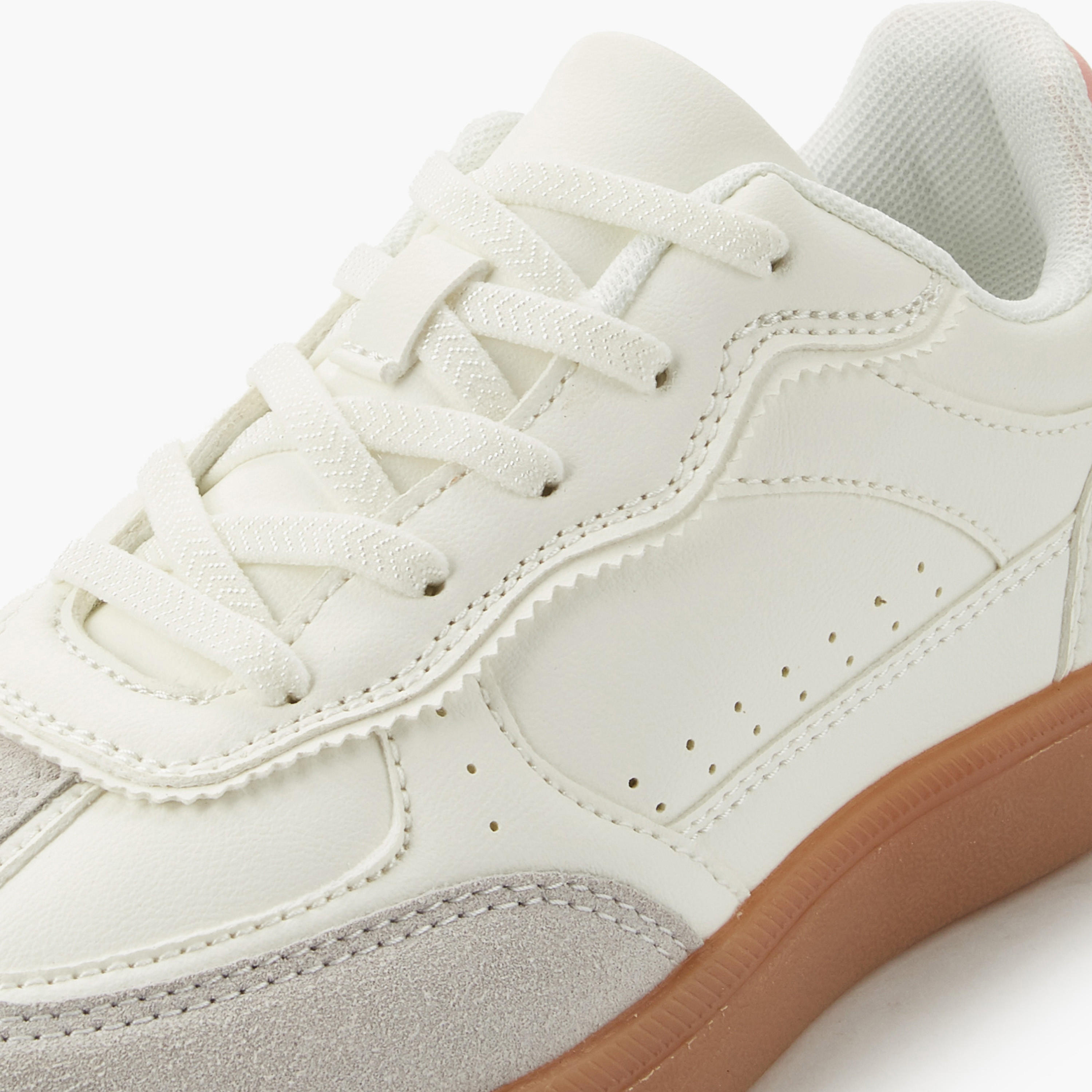 Little Missy Girls Lace-Up Sneakers-girls-shoes-sneakers-image-4