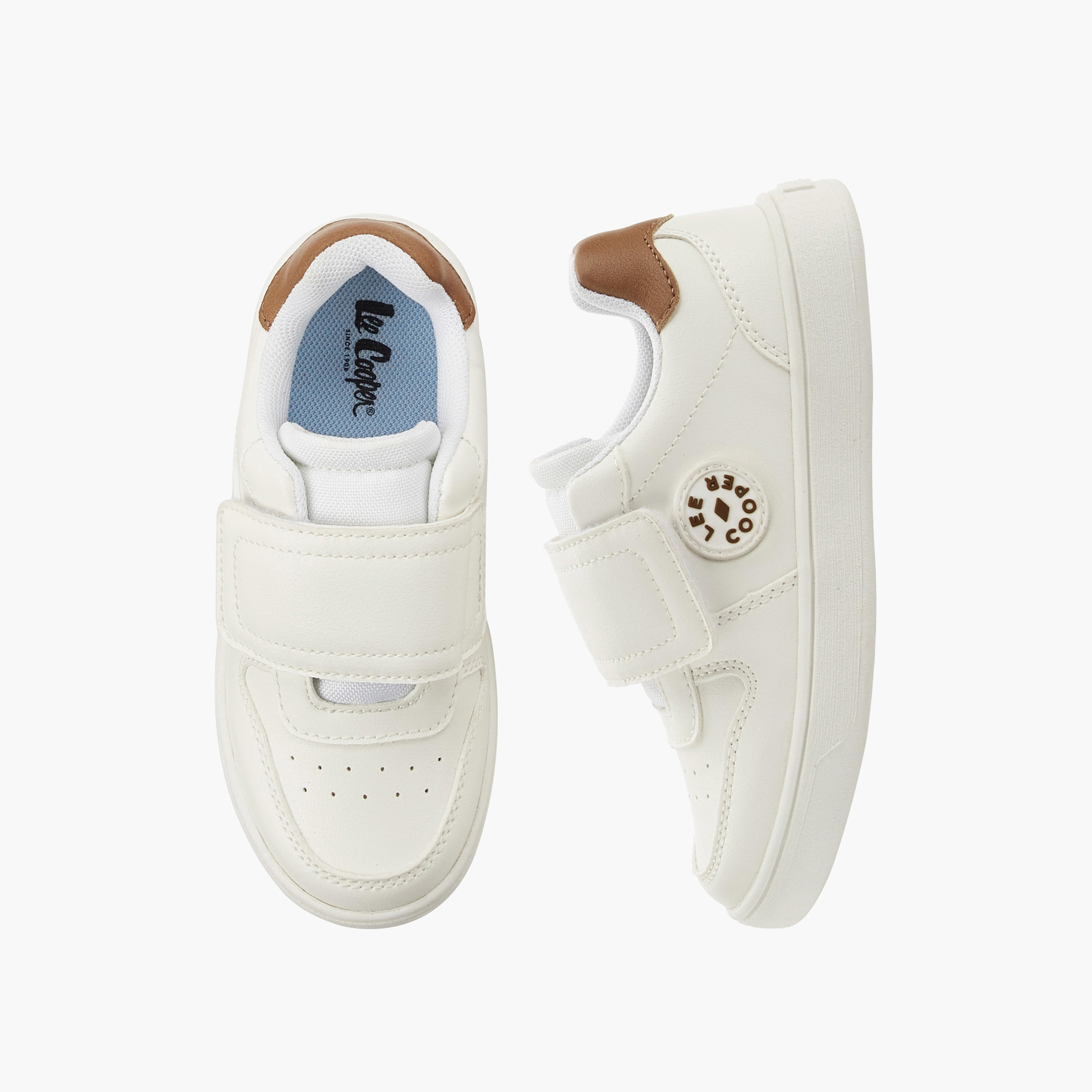 حذاء سنيكرز بشريط إغلاق لاصق للبنات من لي كوبر-girls-shoes-sneakers-image-5