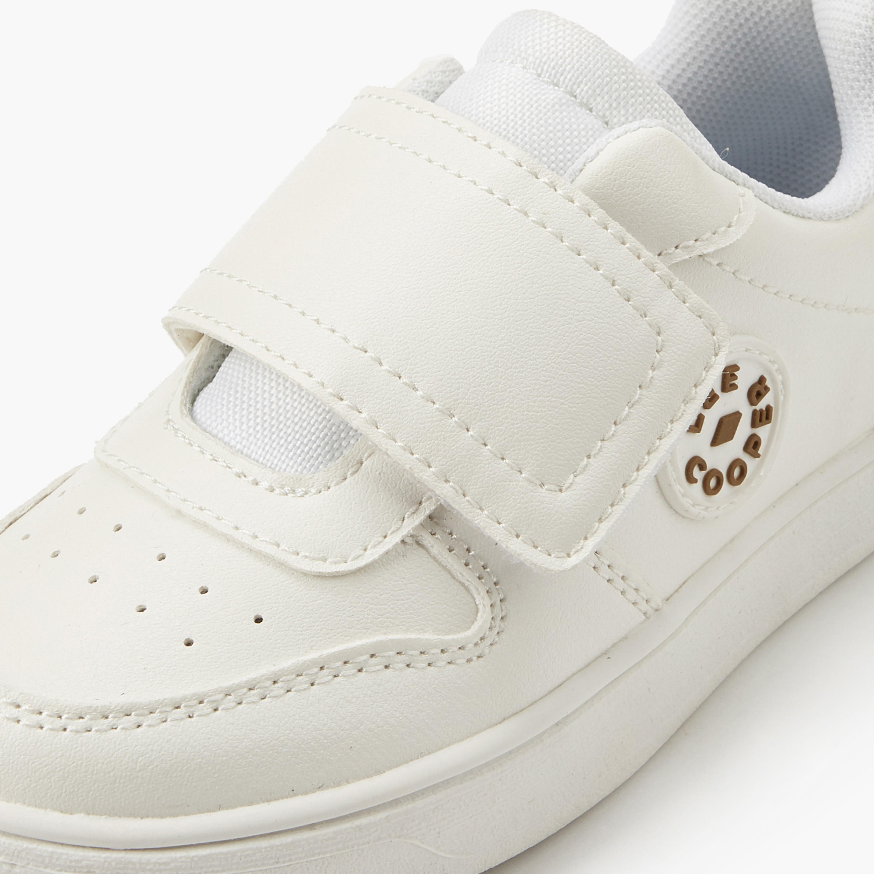 حذاء سنيكرز بشريط إغلاق لاصق للبنات من لي كوبر-girls-shoes-sneakers-image-2