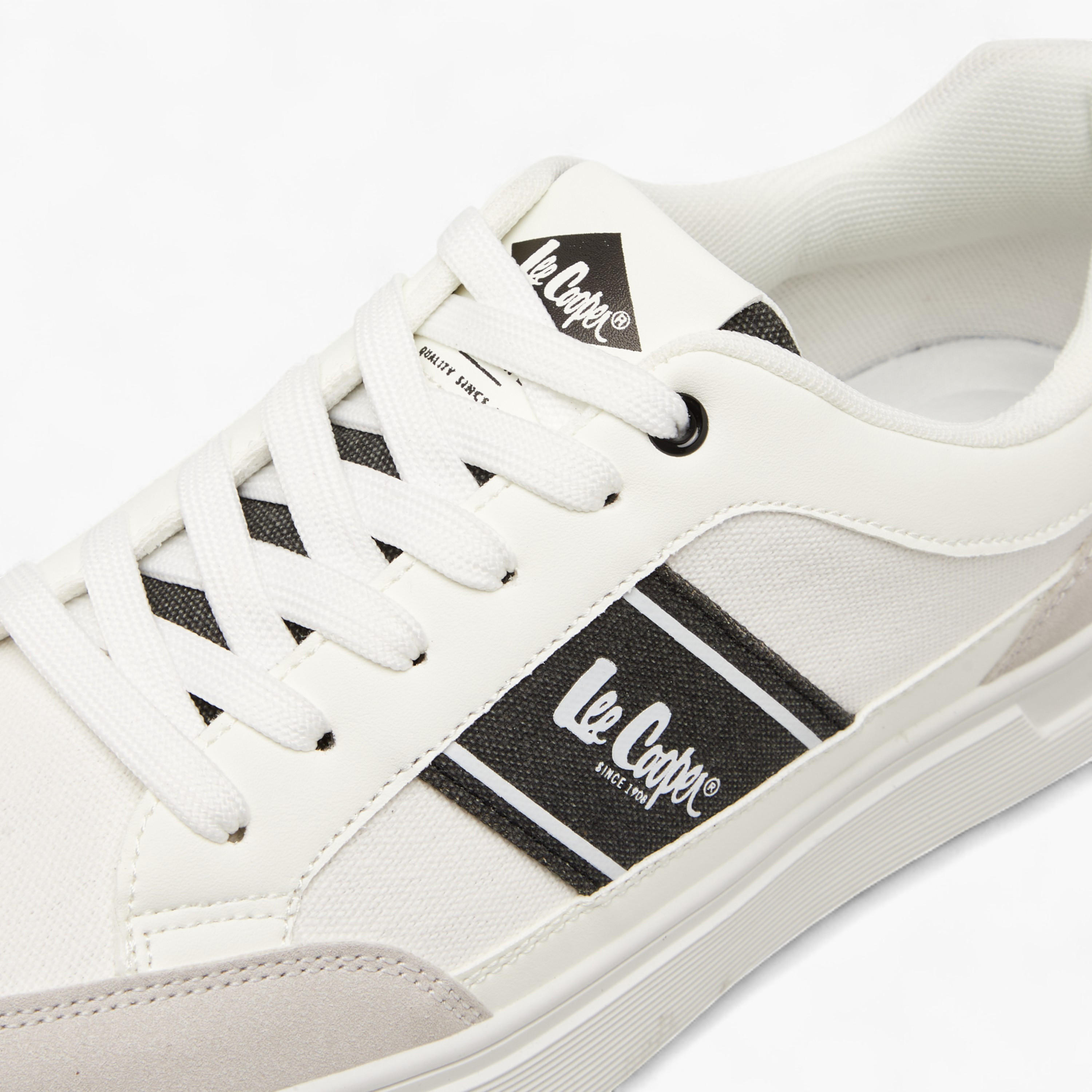 Lee Cooper Men's Panelled Lace-Up Ortholite Sneakers-men-shoes-sneakers-image-4