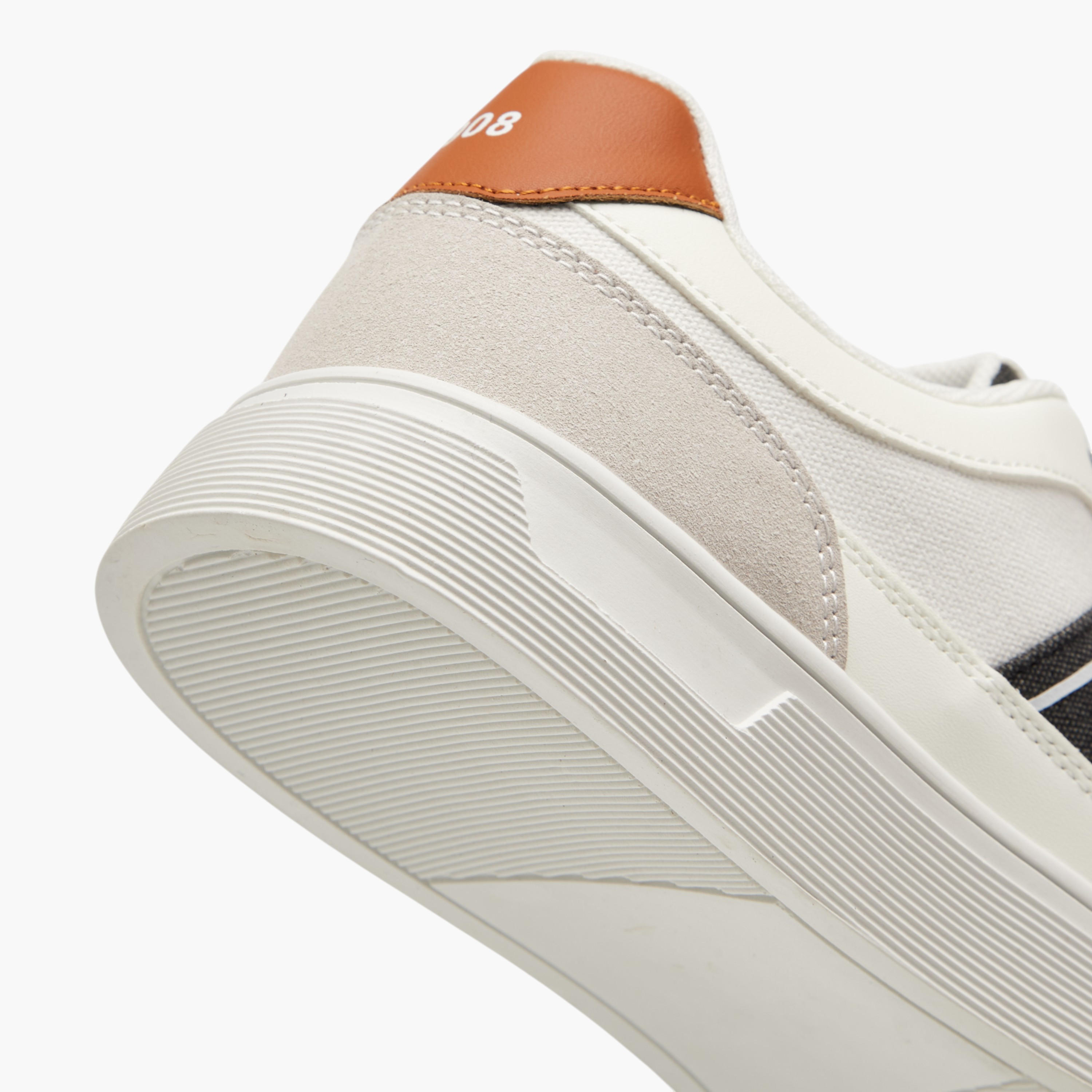 Lee Cooper Men's Panelled Lace-Up Ortholite Sneakers-men-shoes-sneakers-image-5